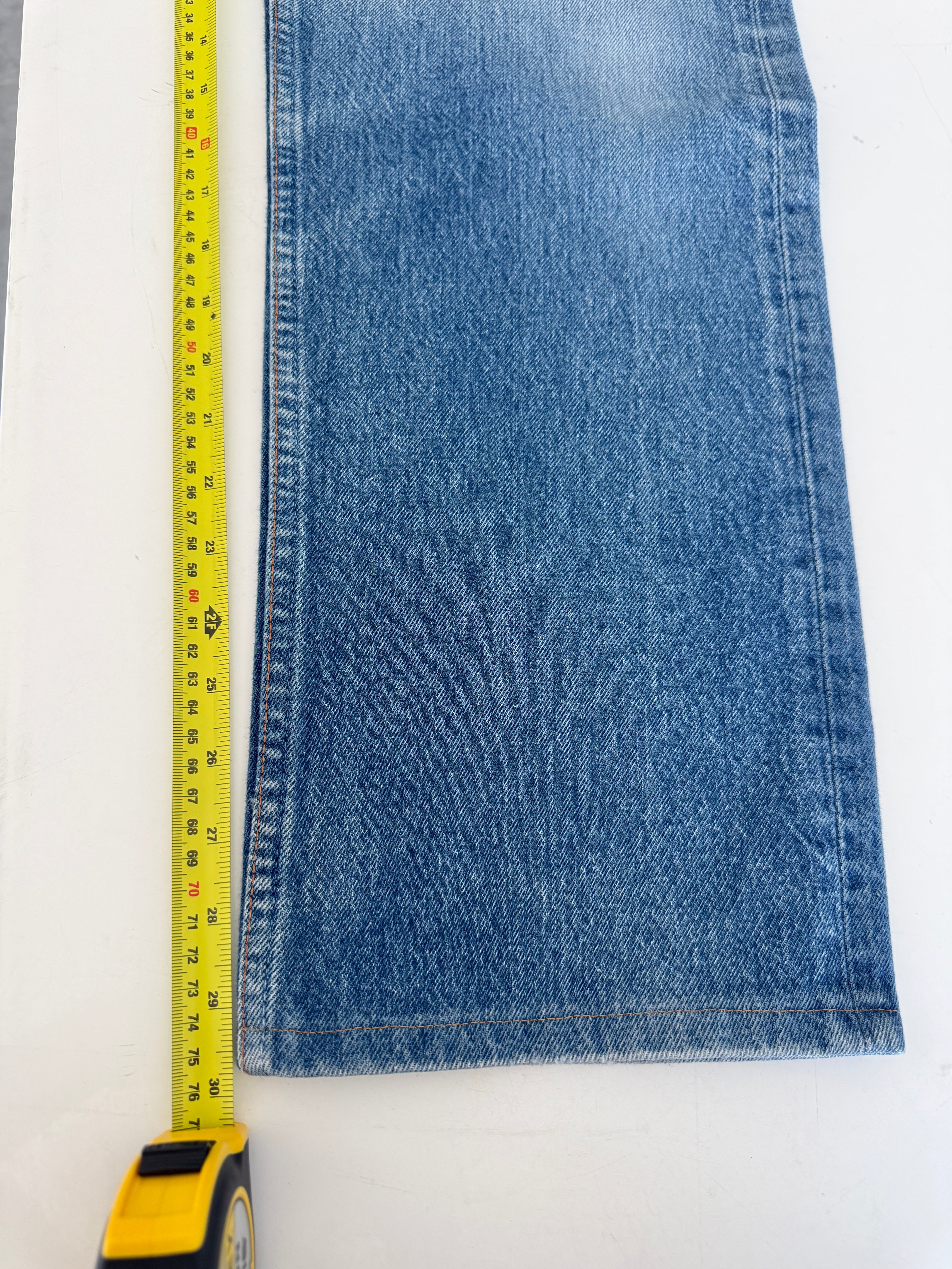 W31 L30 vintage Levis 501 30/31” measured waist dark faded 501s late 80s 90s denim