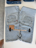 Soft W28 L30 vintage Levis 501s 28” measured light blue 501s 90s USA  distressed