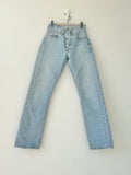 Levis 501 vintage w24 L29 Levi’s faded worn light blue straight leg Levi’s 501 90s vintage Levi’s 501  (23/24 waist)
