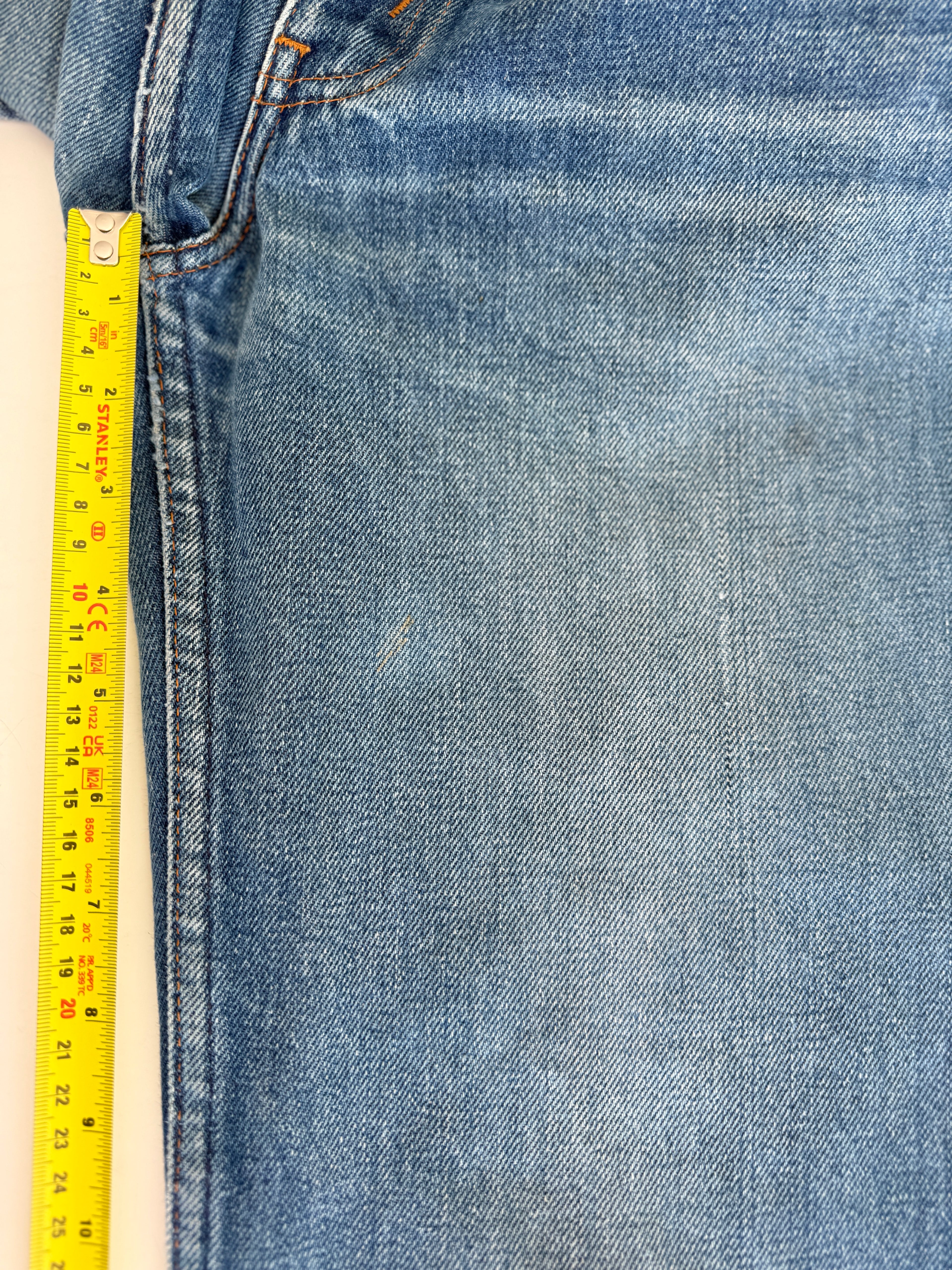 W28 L31 vintage Levis 630 27-28” measured dark blue denim 80s/90s  630s