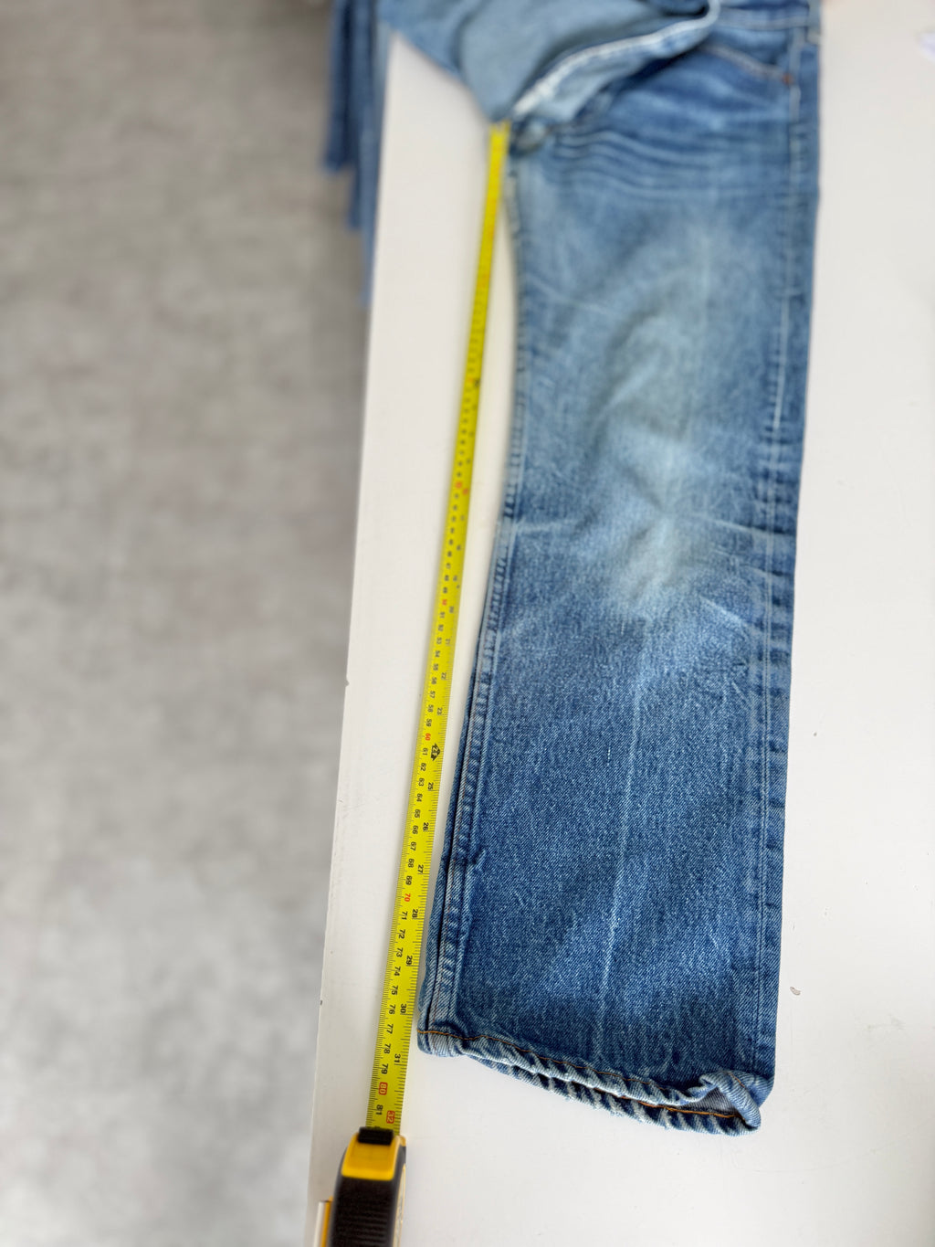 W30 L30 vintage Levis 501 29/30” measured dark faded blue 80sUSA Levi’s 501s