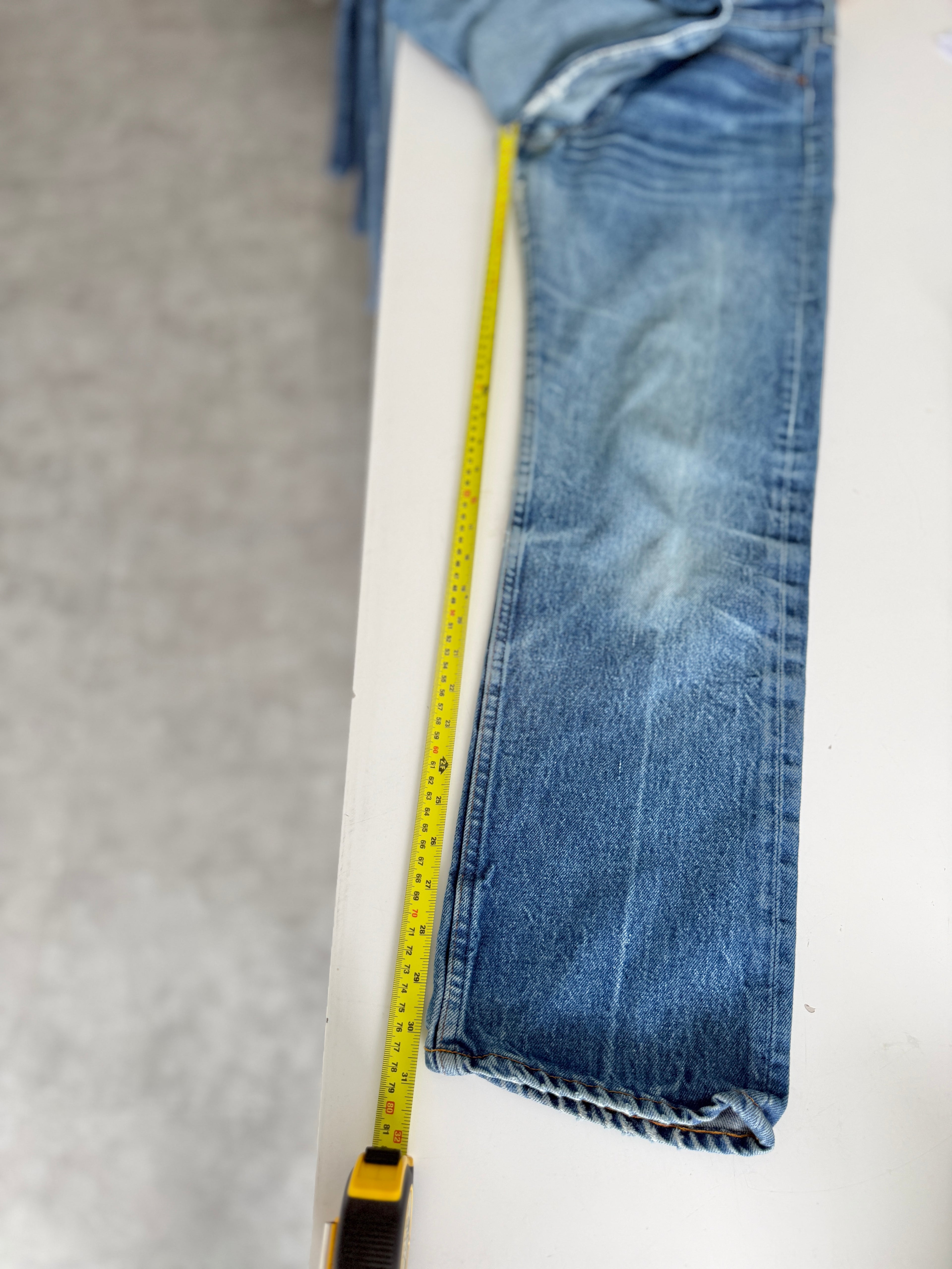 W30 L30 vintage Levis 501 29/30” measured dark faded blue 80sUSA Levi’s 501s