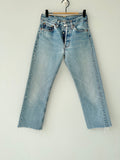 Levis 501 vintage w26 L24 Levi’s medium blue faded straight leg 90s 501 vintage Levi’s 501 made in USA