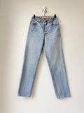 Levis 901 vintage w26 L29 light blue 901s made in USA 90s jeans 25-26”waist