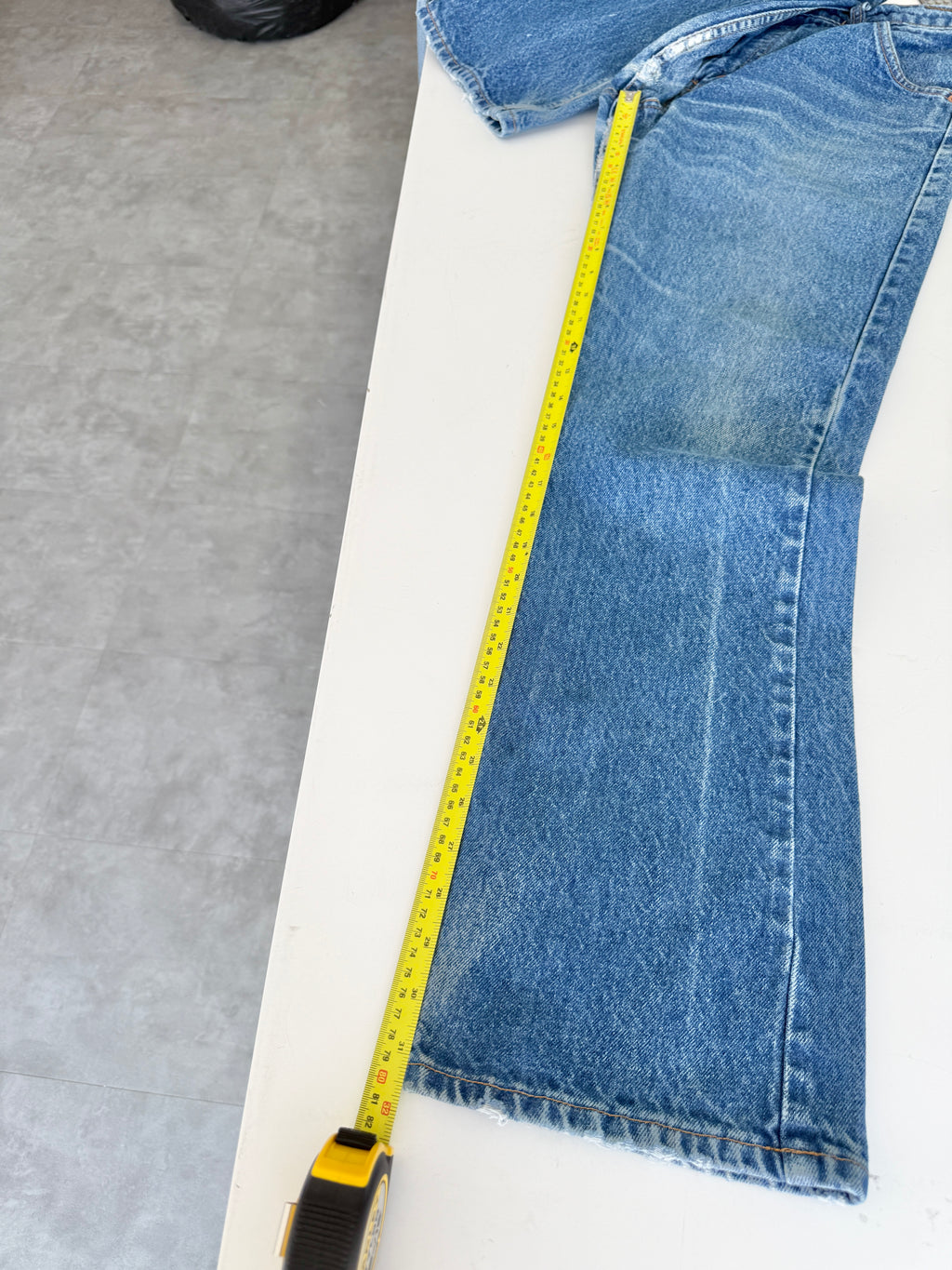 W28 L31 vintage Levis 517 28/29” measured dark fade blue denim Levi’s 517s