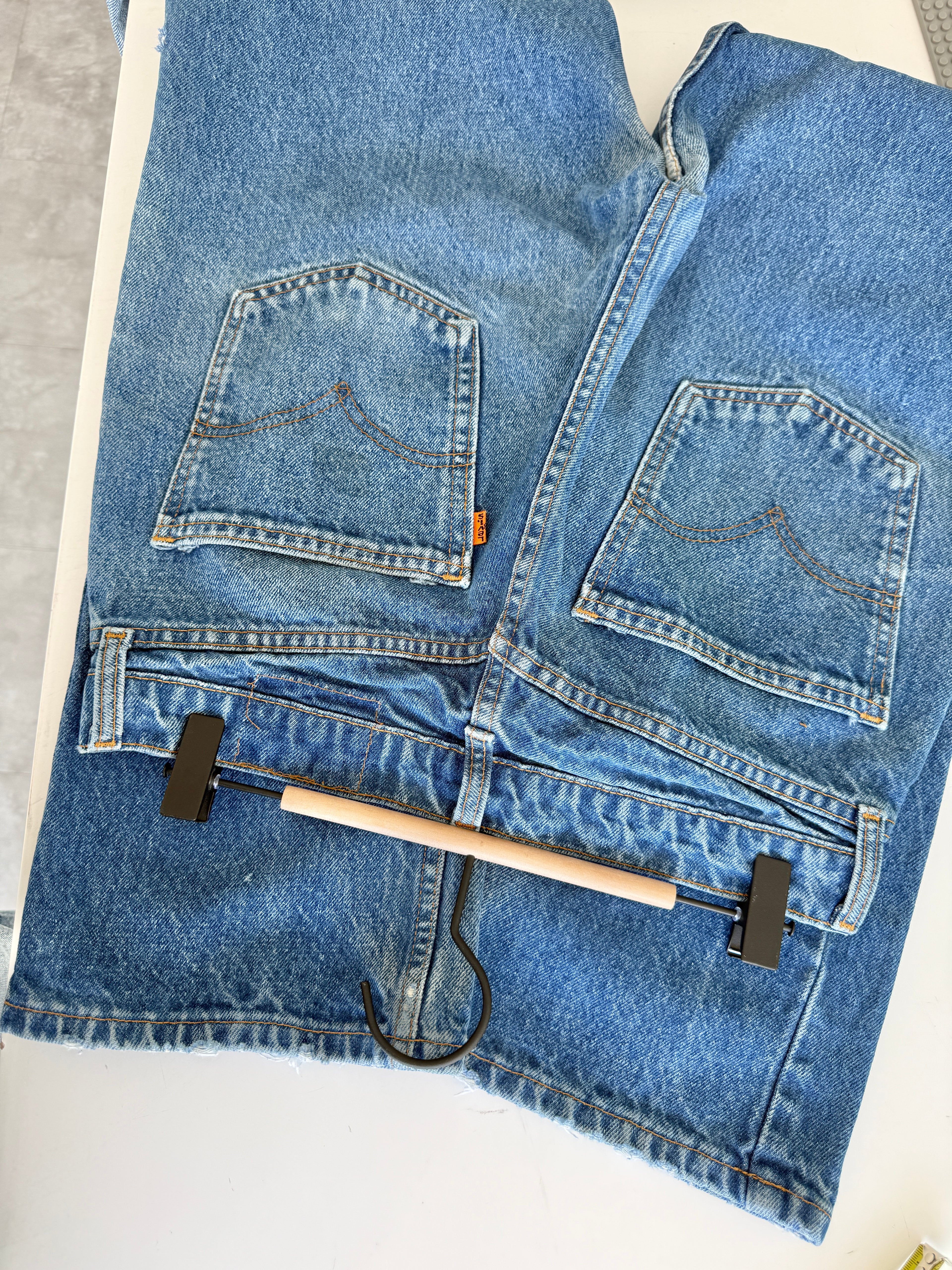 W28 L31 vintage Levis 517 28/29” measured dark fade blue denim Levi’s 517s
