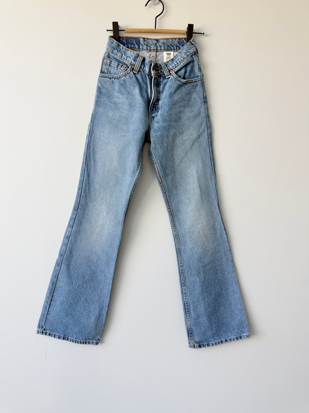 W21 L30 vintage Levis 517 21” measured waist medium blue Levi’s 517s USA 90s