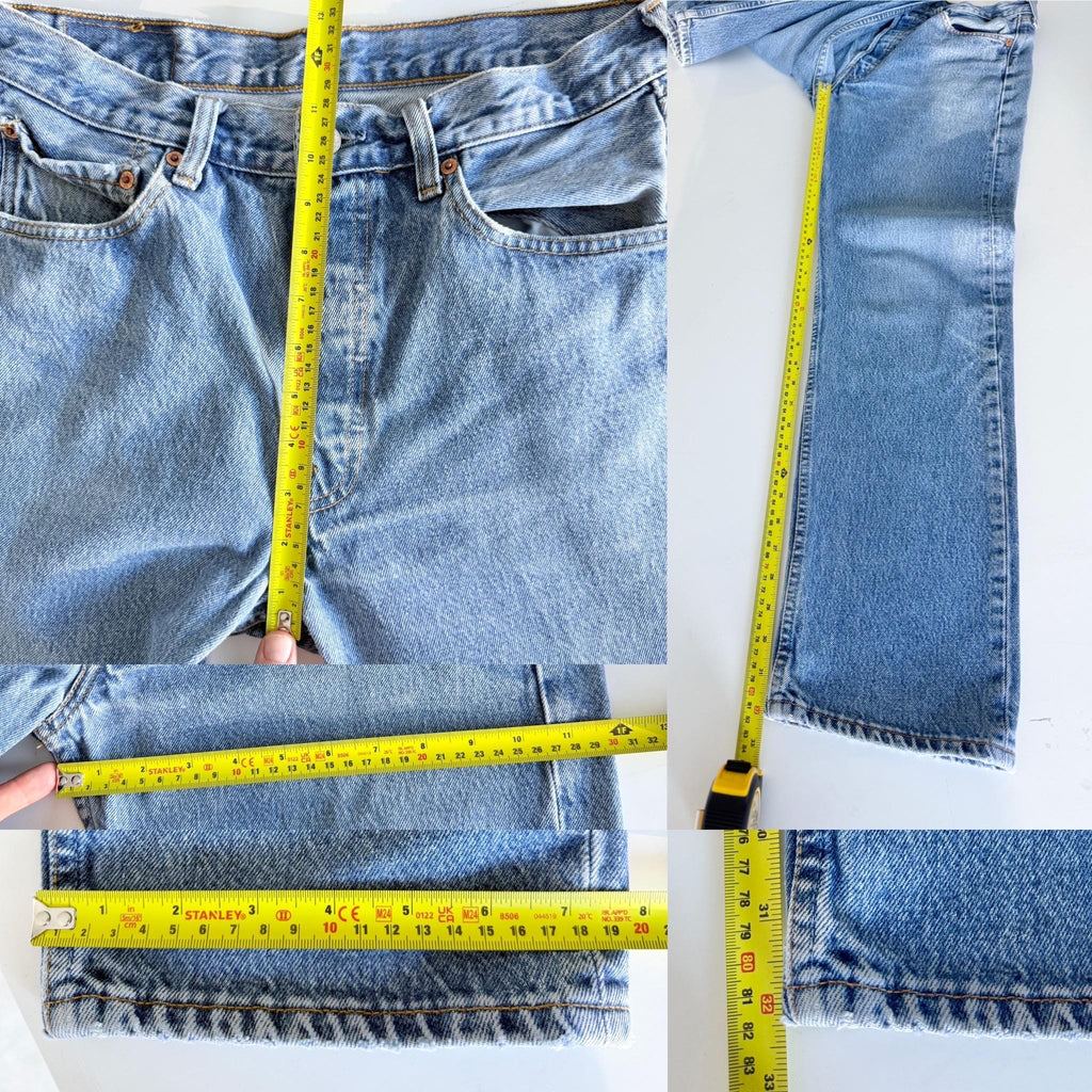 W29 L32 Levis 501 vintage 28-29” measured waist made in  y2k