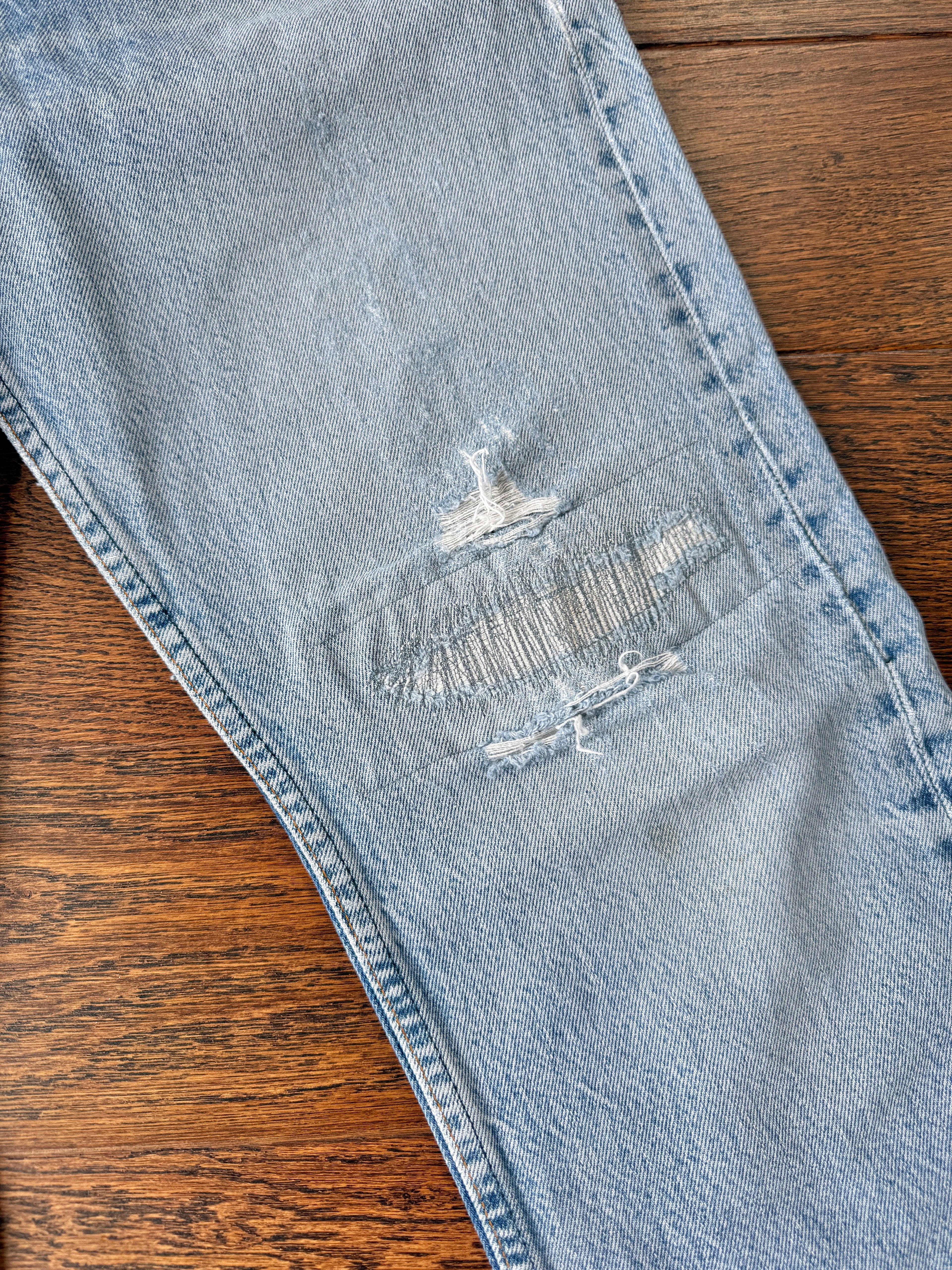 Levis 501 vintage w31 L28 Levi’s faded  blue made in USA 80s straight leg Levi’s 501 vintage 501  30/31” waist