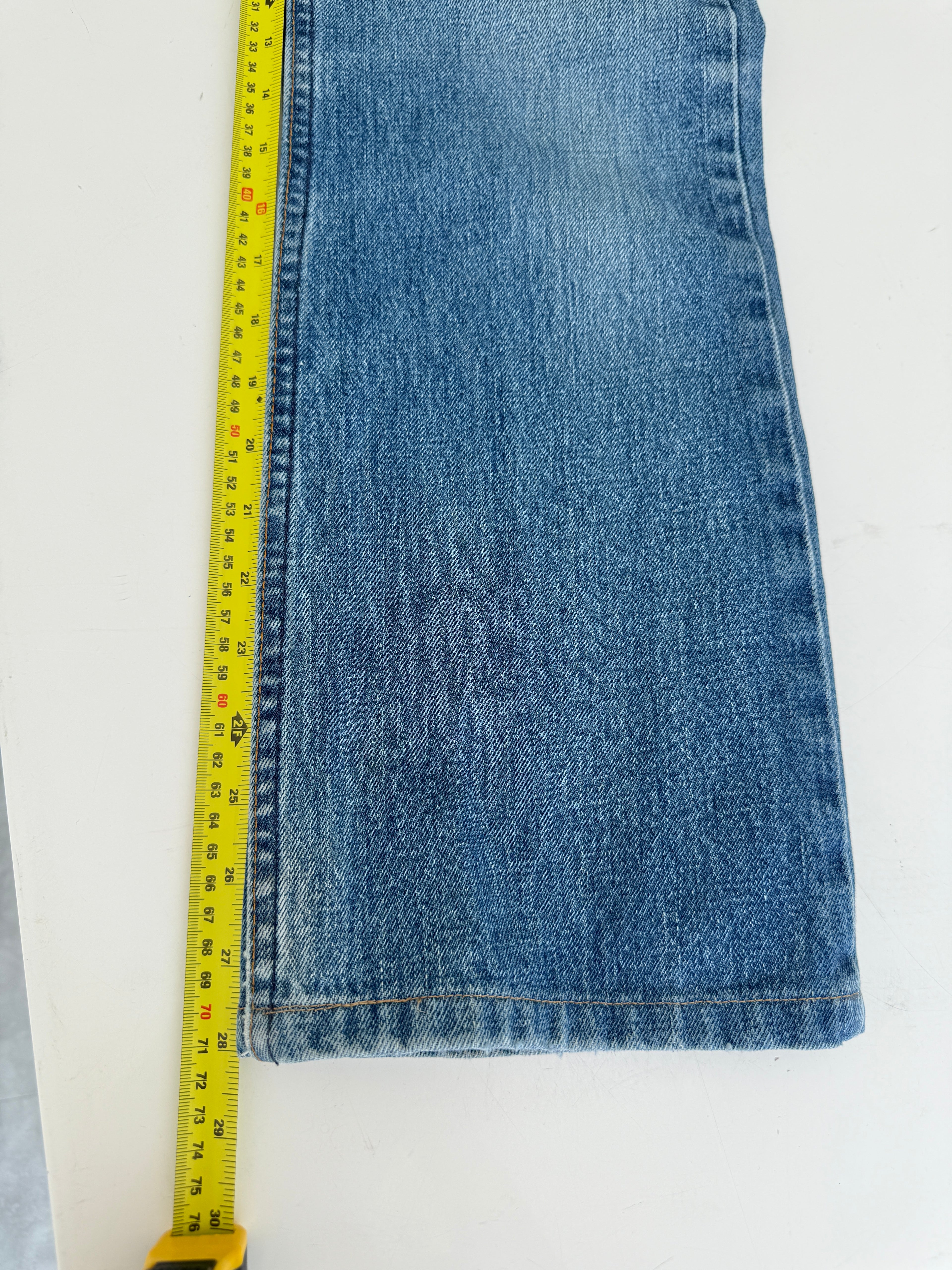 W26 L28 vintage Levis 517 26” measured dark faded blue denim Y2K Levi’s 517s wallet mark