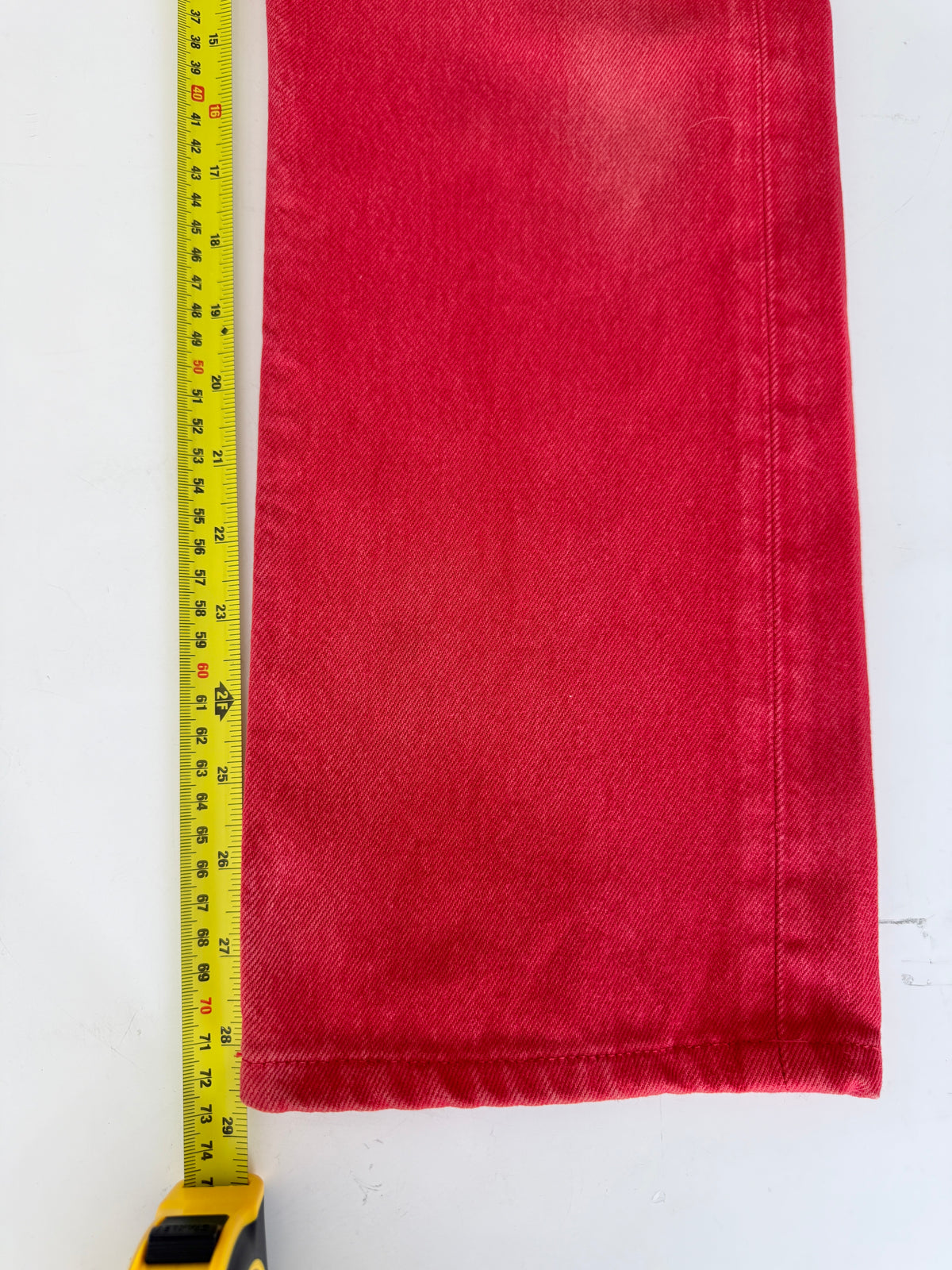 Soft W27 L28 vintage Levis 501 red 26/27” measured waist 501s early 90s