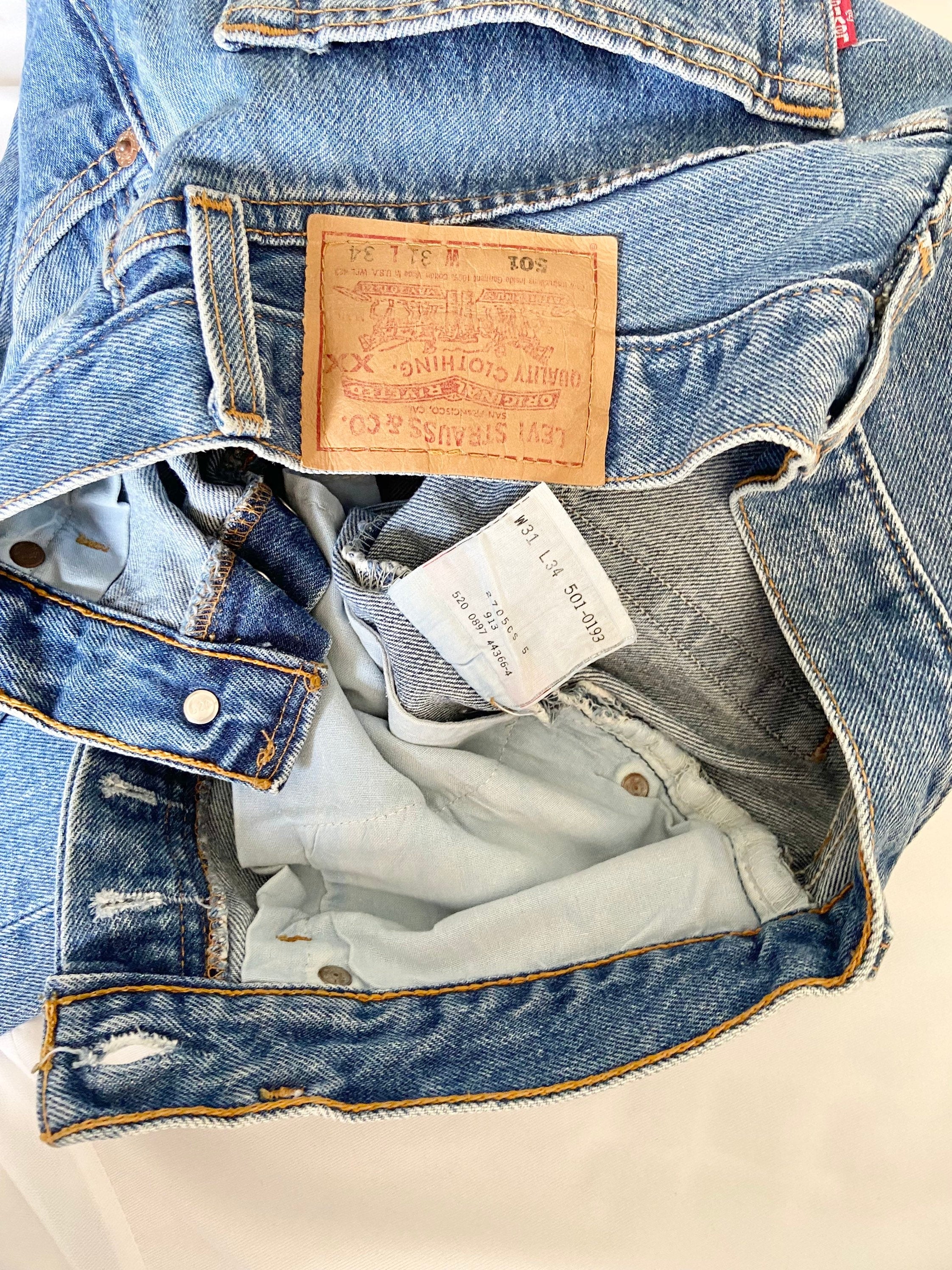 w29 L33 Vintage Levi’s 501 made in USA