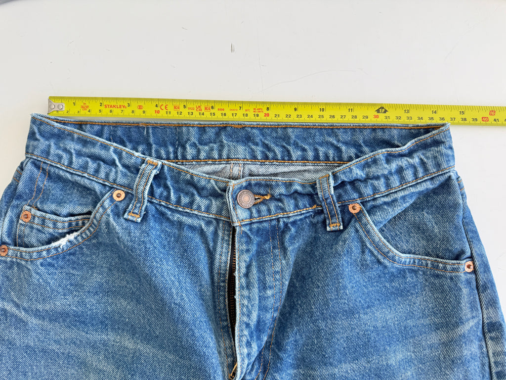W28 L31 vintage Levis 517 28/29” measured dark fade blue denim Levi’s 517s