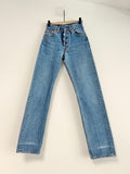 Levis 501 vintage w23 L31 Levi’s 501 faded medium blue 90s Levi’s blue faded blue straight leg blue 501 vintage blue 501 worn vintage Levi’s