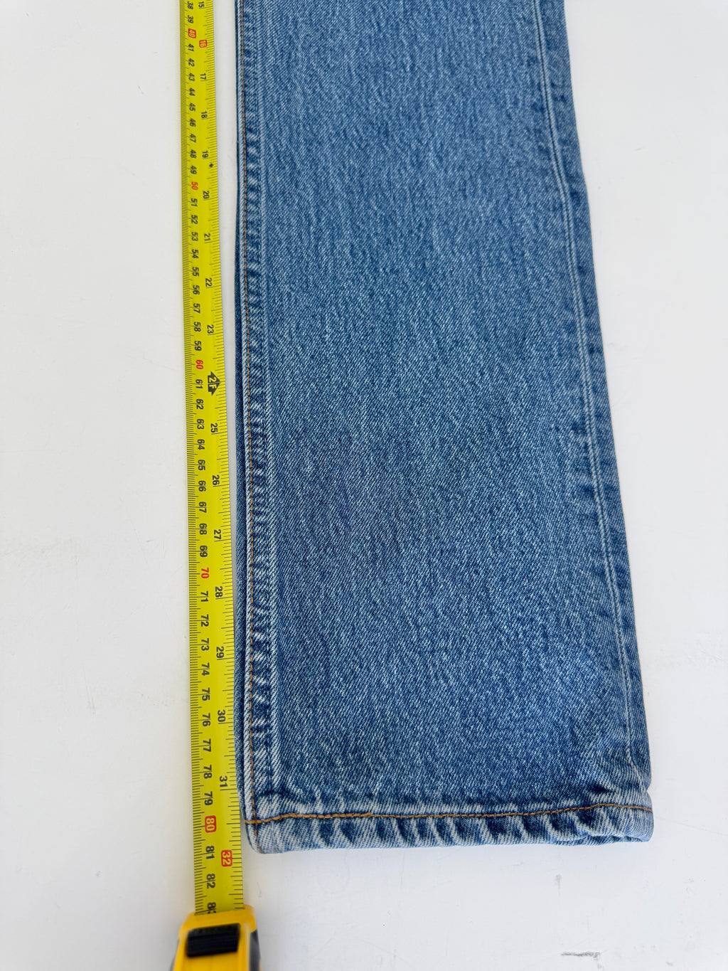 W26 L32 vintage Levis 501 25/26” measured waist dark blue 501s 90s -nl