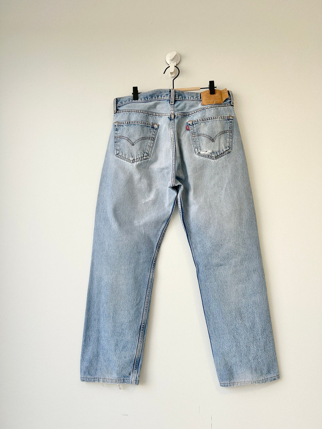 Levis 501 vintage w34 L28 Levi’s light blue faded straight leg 501 vintage Levi’s 501