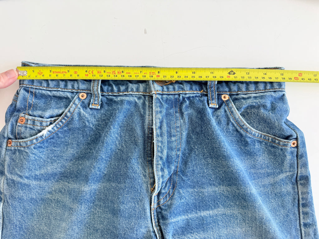 W28 L31 vintage Levis 517 28/29” measured dark fade blue denim Levi’s 517s