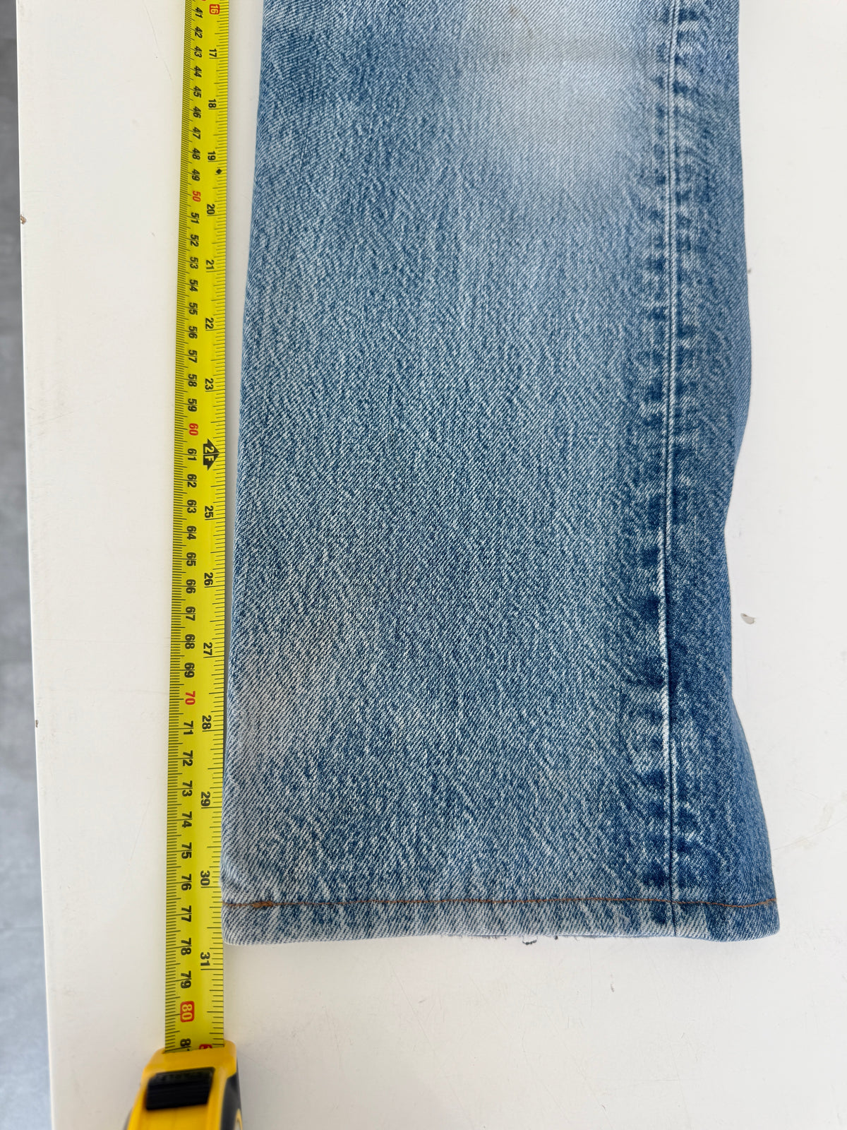 W32 L30 vintage Levis 501s 31/32” measured medium light blue fade 501s 80s
