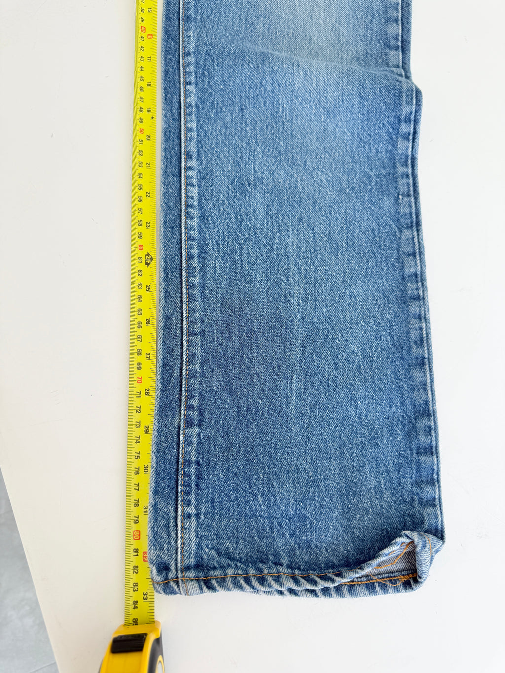 W29 L32 vintage Levis 501 28-29” measured dark faded blue denim 80’s levi’s 501s