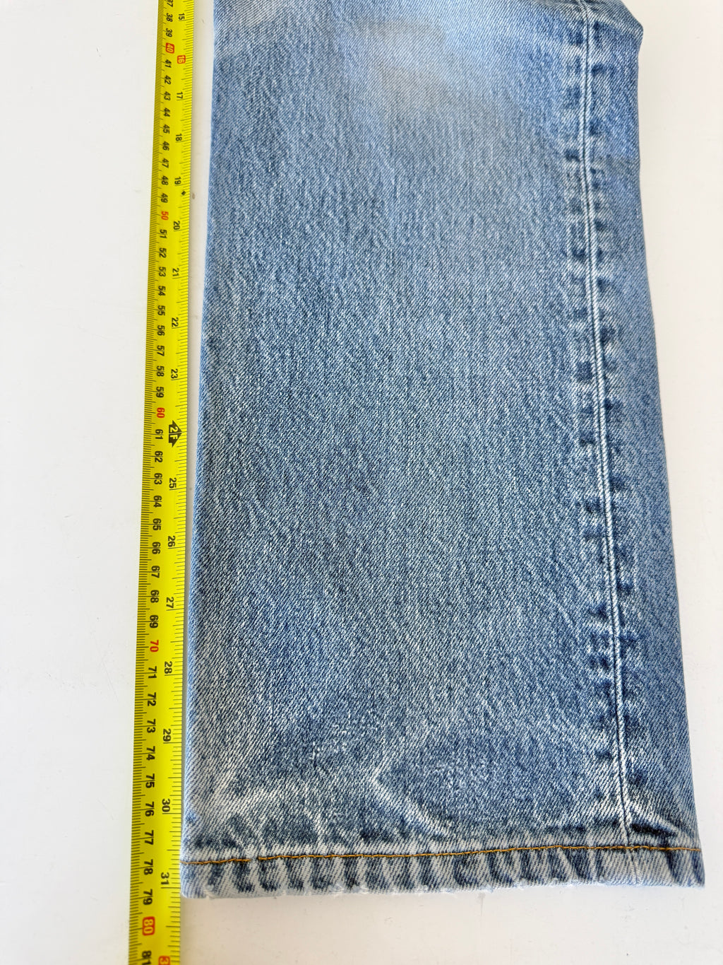 W31 L30 vintage Levis 501xx 31” measured fade whiskers USA 501s 90s