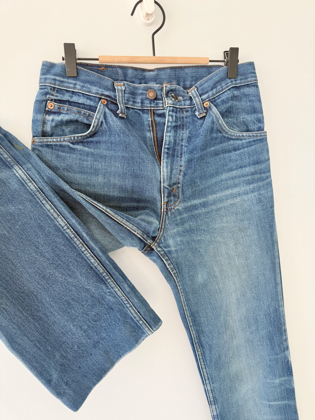 W28 L31 vintage Levis 630 27-28” measured dark blue denim 80s/90s  630s