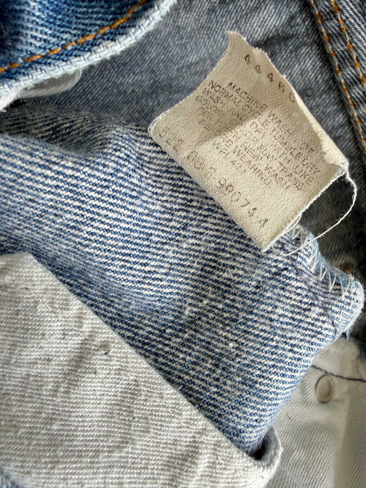 W30 L30 vintage Levis 501 dark faded blue 29/30” measured waist 501s 90s USA