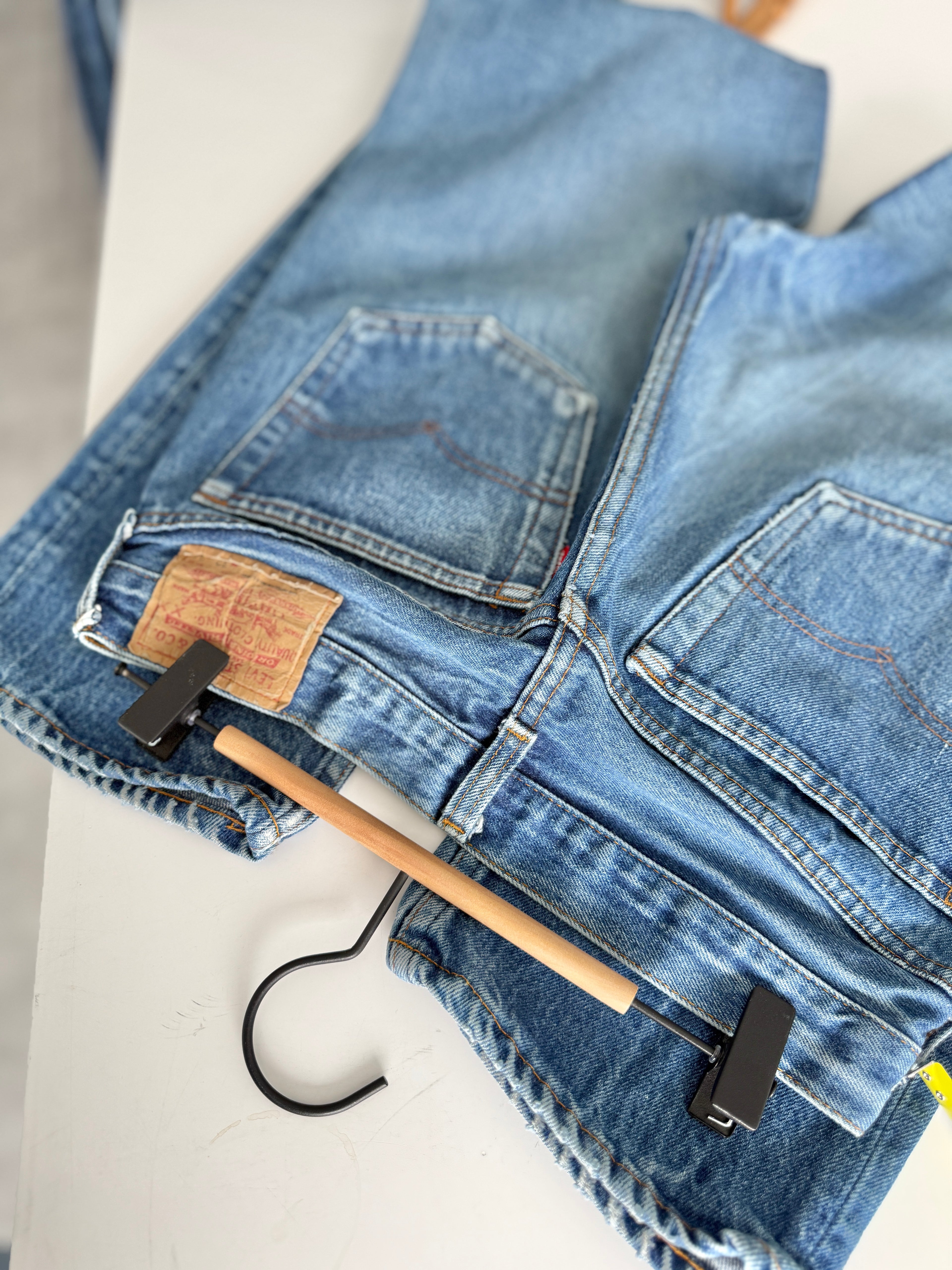 W30 L30 vintage Levis 501 29/30” measured dark faded blue 80sUSA Levi’s 501s