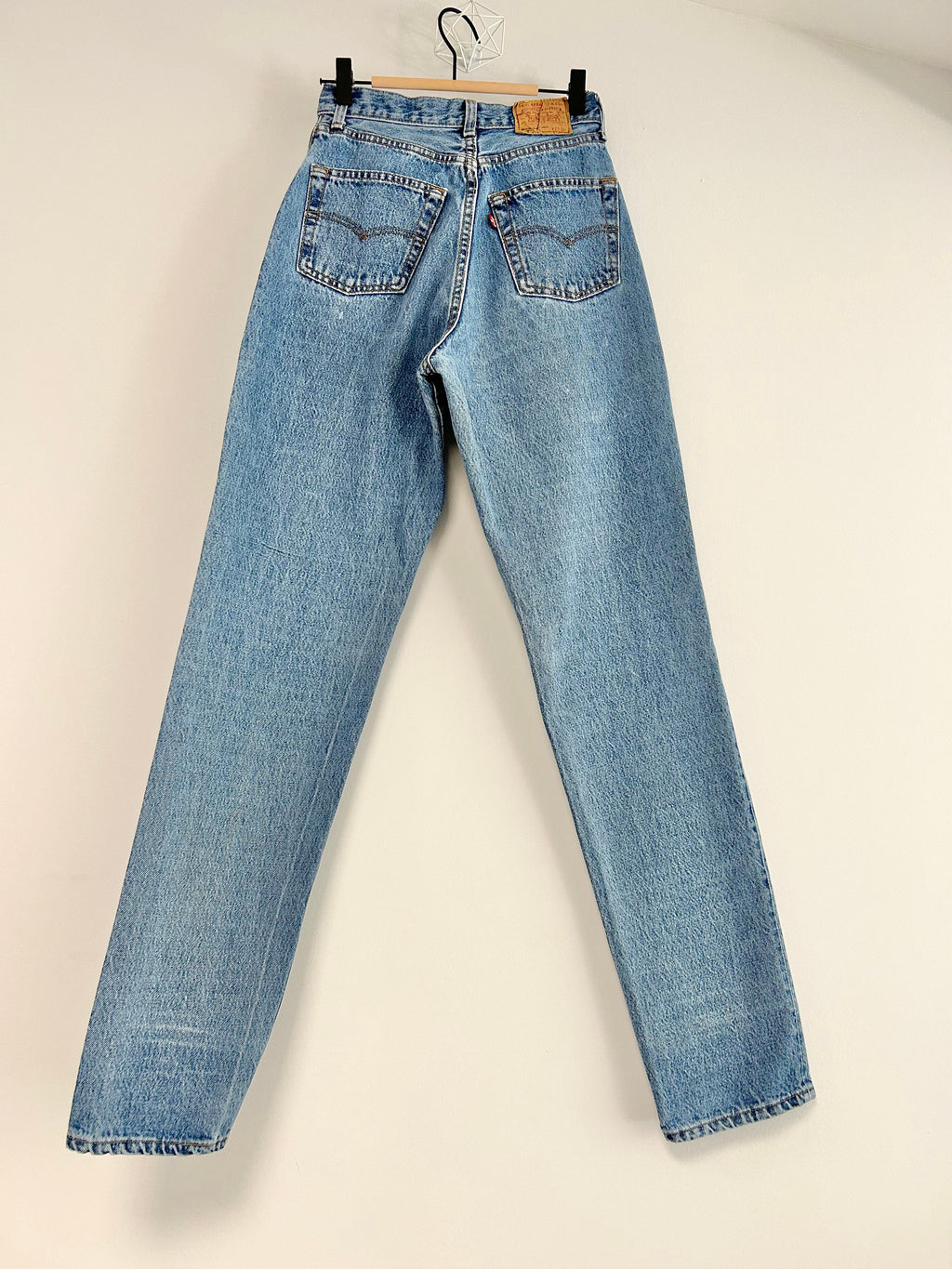 Levis 901 jeans w27 L33 medium blue denim 501 vintage Levi’s faded blue denim 901 vintage