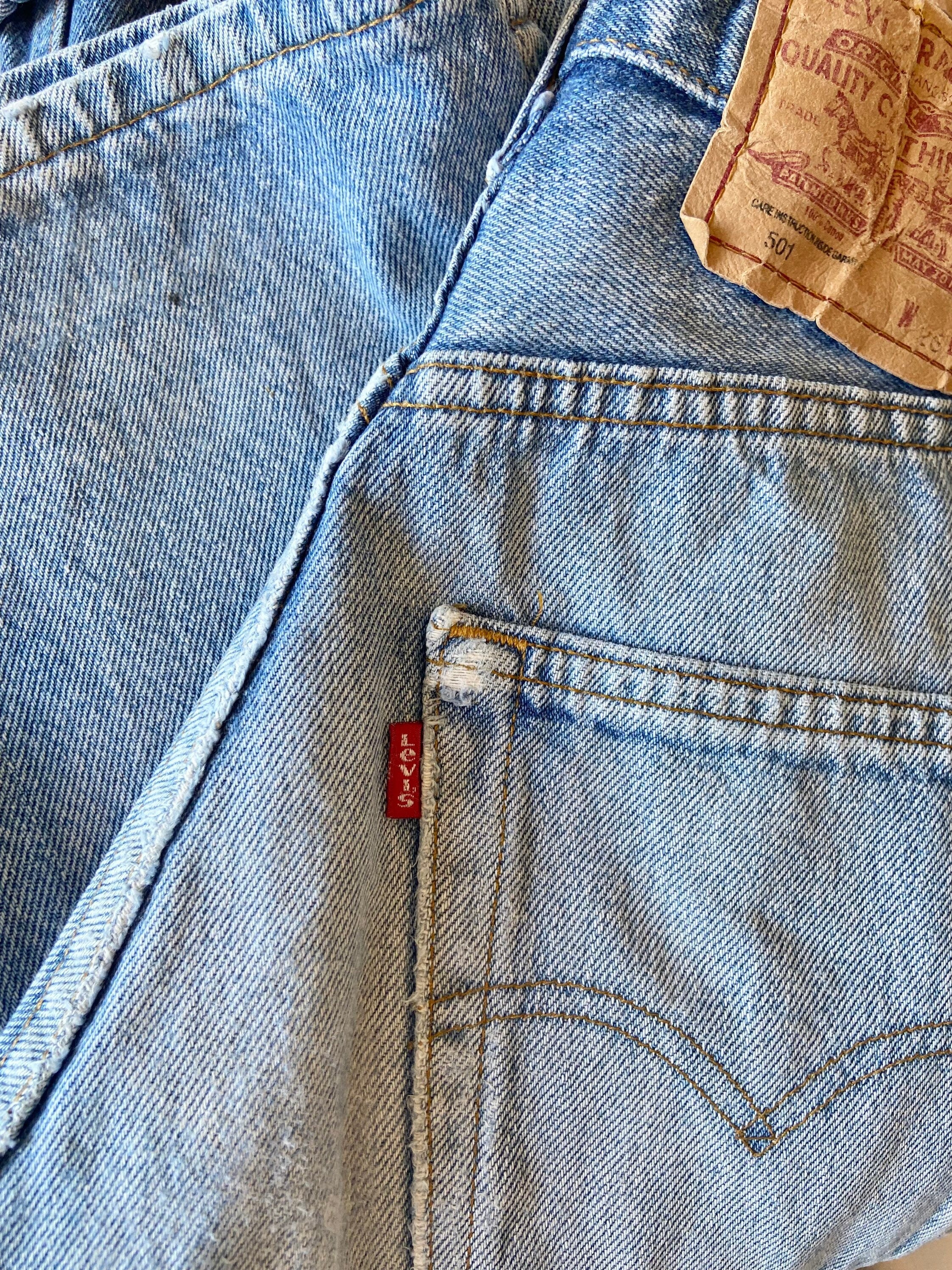 w24 501 vintage Levi’s made in France
