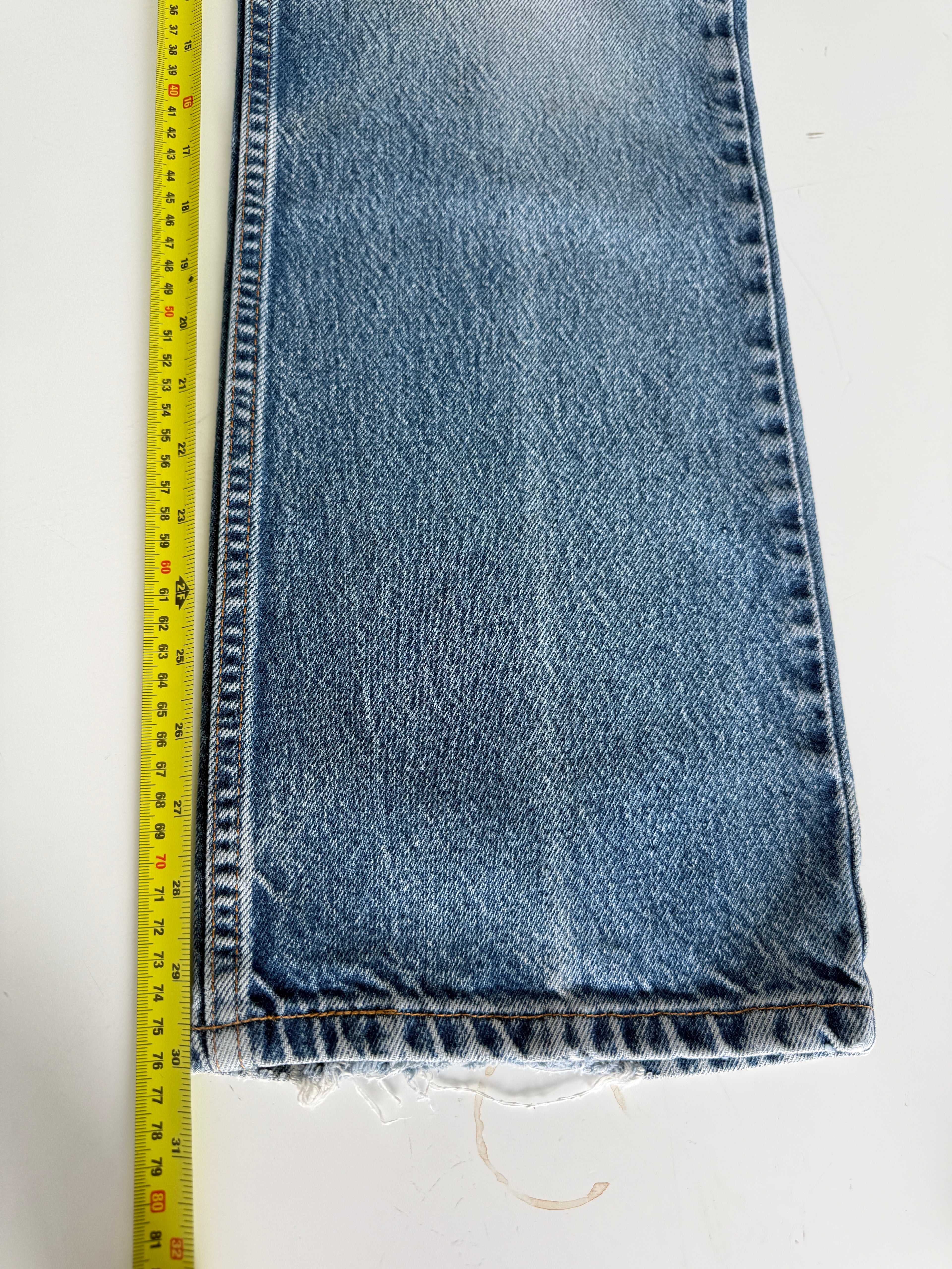 W30 L30 vintage Levis 517 30” measured waist dark faded blue 517s amazing Wallet mark