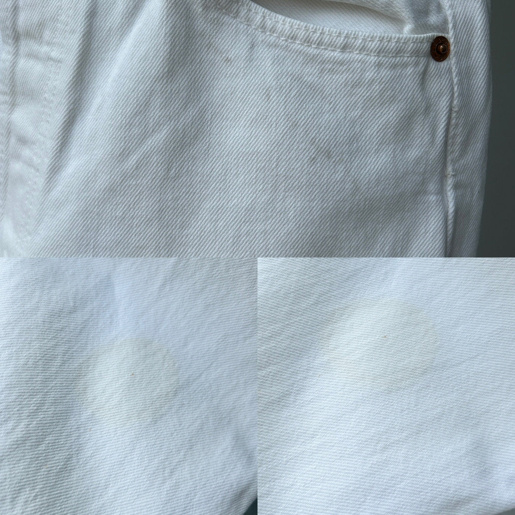 Levi’s 501 vintage w27 L30 Levi’s 501 white off white straight leg white 501 vintage blue 501 worn vintage Levi’s
