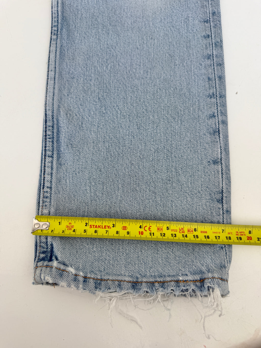 Soft W28 L30 vintage Levis 501s 28” measured light blue 501s 90s USA  distressed