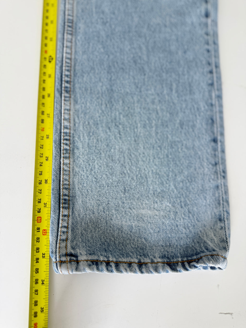 W29 L33 vintage Levis 501 28-29” measured light blue 90s denim Levi’s 501s USA
