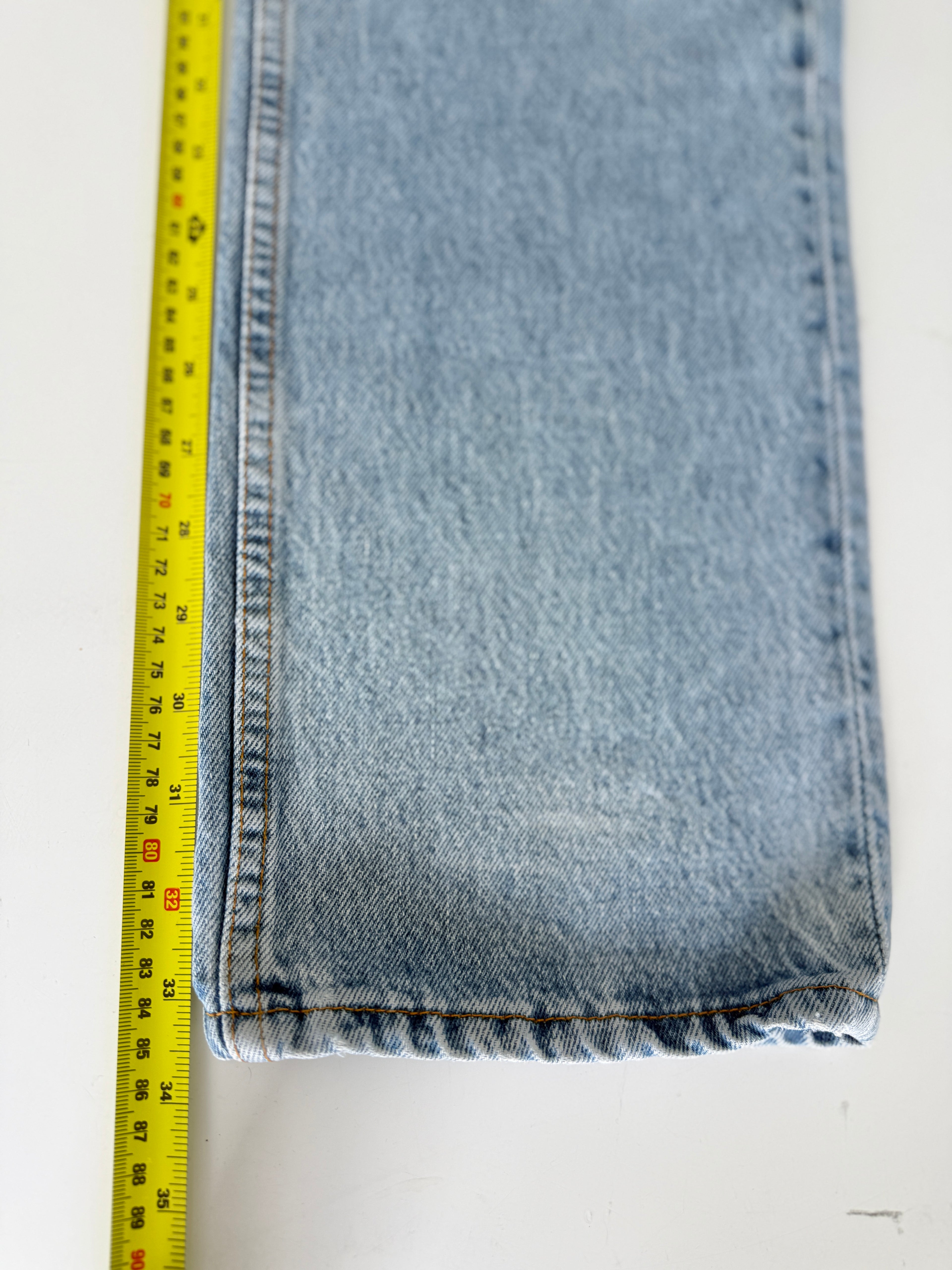 W29 L33 vintage Levis 501 28-29” measured light blue 90s denim Levi’s 501s USA