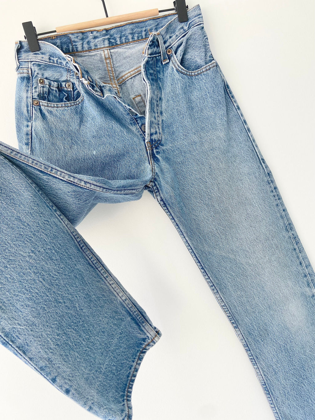 Levis 501 jeans w26 L32 blue made in France 80s 501 blue Levi’s vintage 501