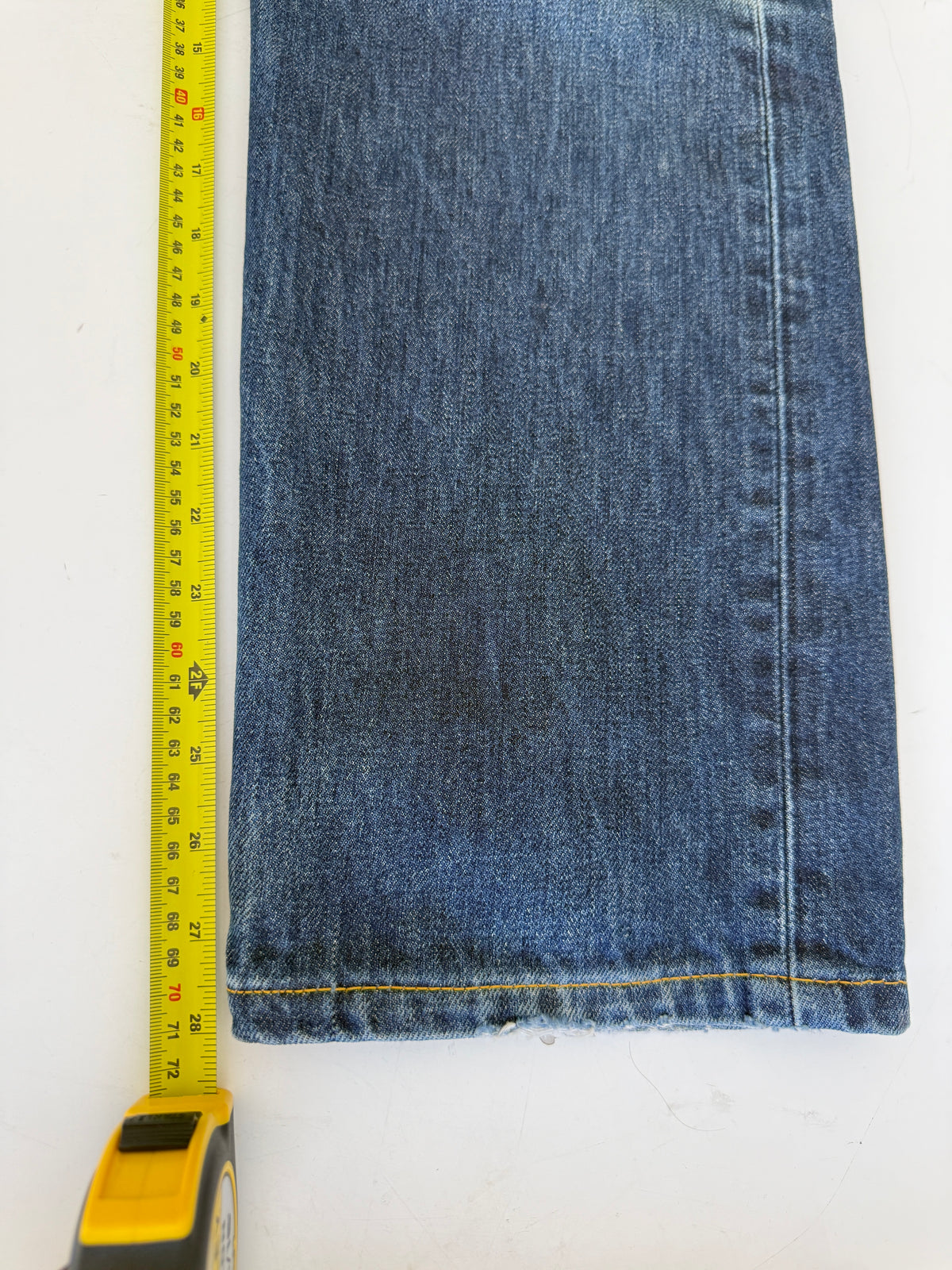 W32 L28 vintage Levis 501s 31/32” measured dark fade blue faded Y2K 501s