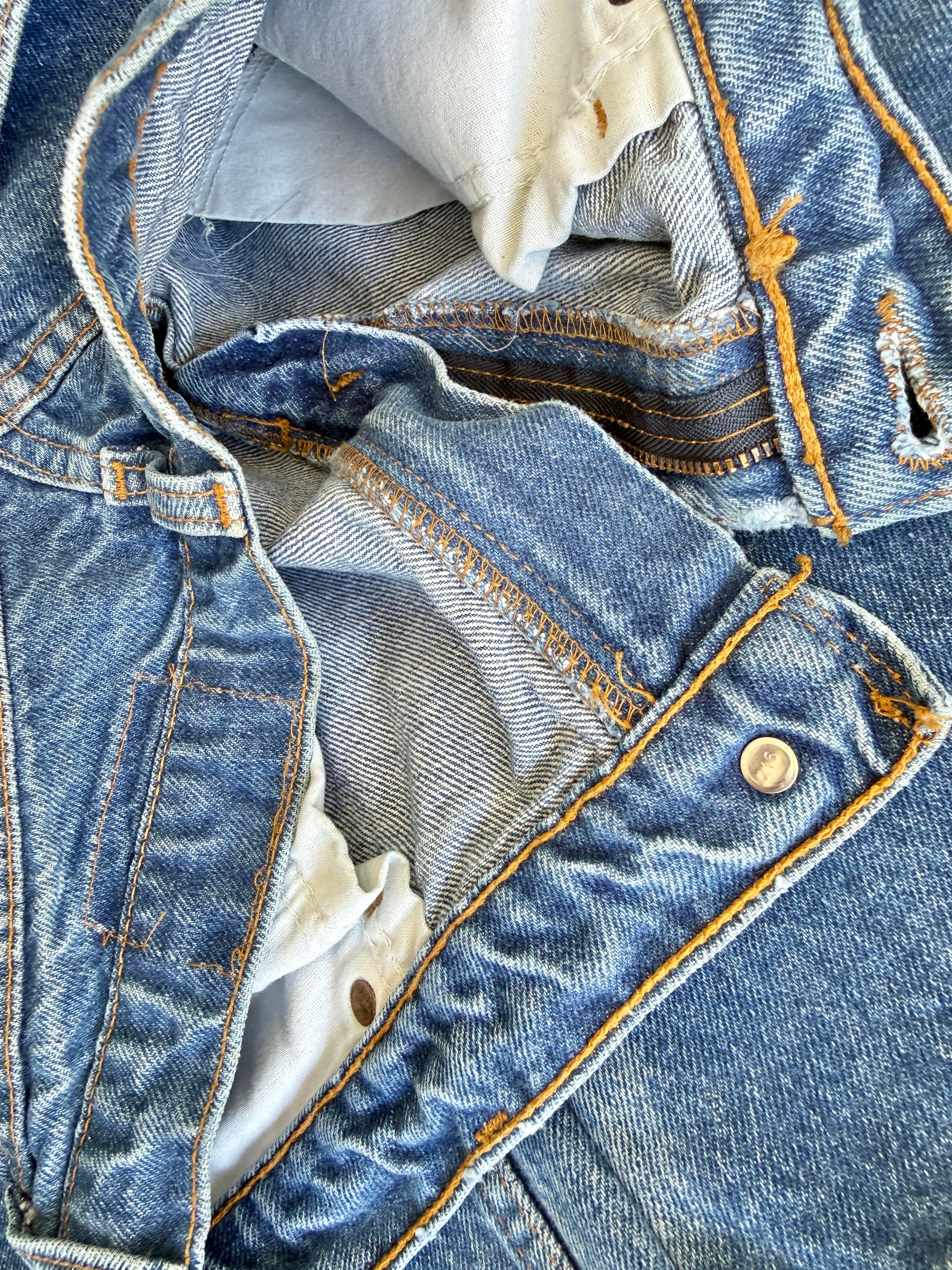 W28 L31 vintage Levis 517 28/29” measured dark fade blue denim Levi’s 517s