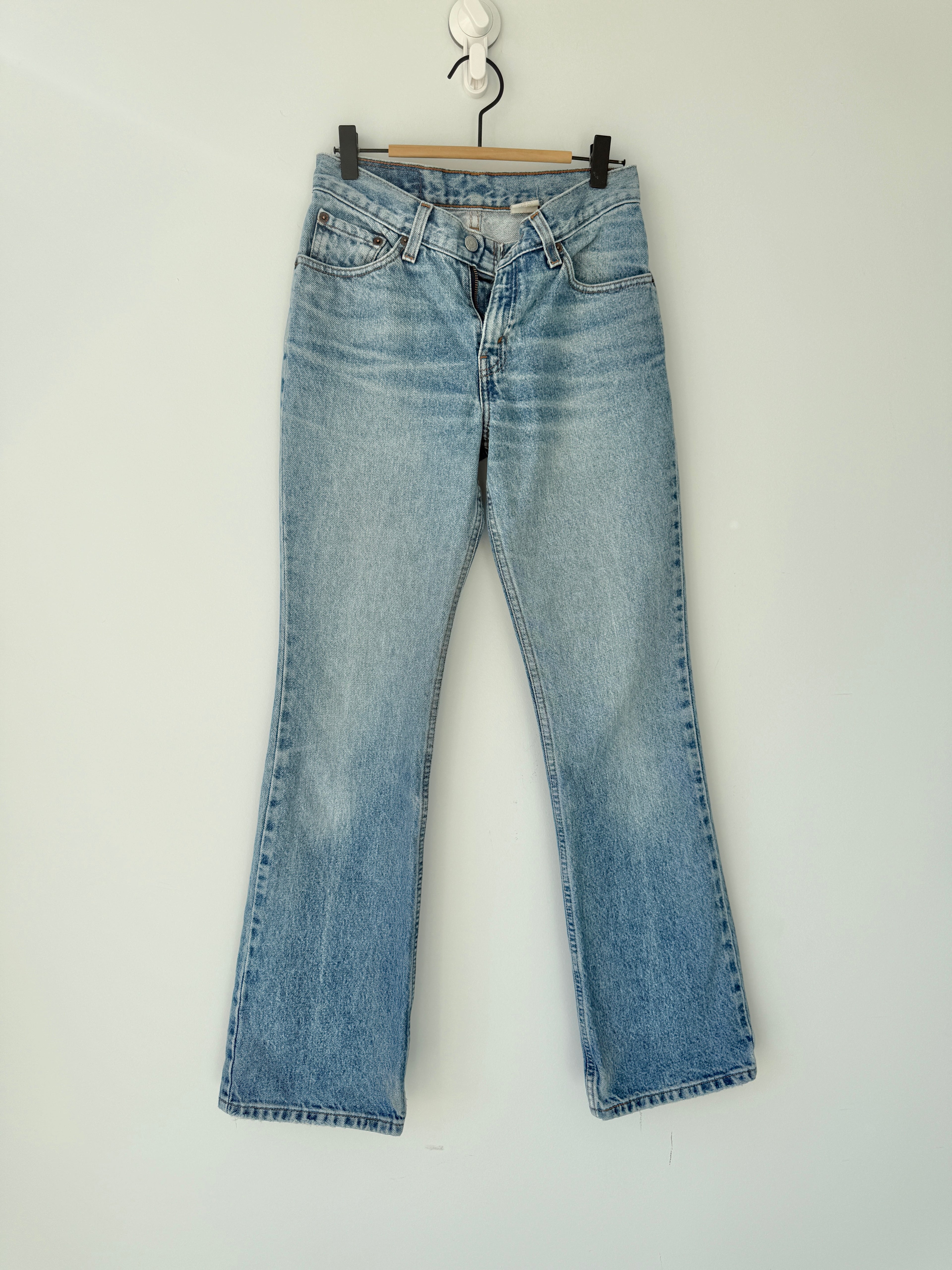 W24 L31 vintage Levis 517 26” measured medium faded blue denim Levi’s 517s