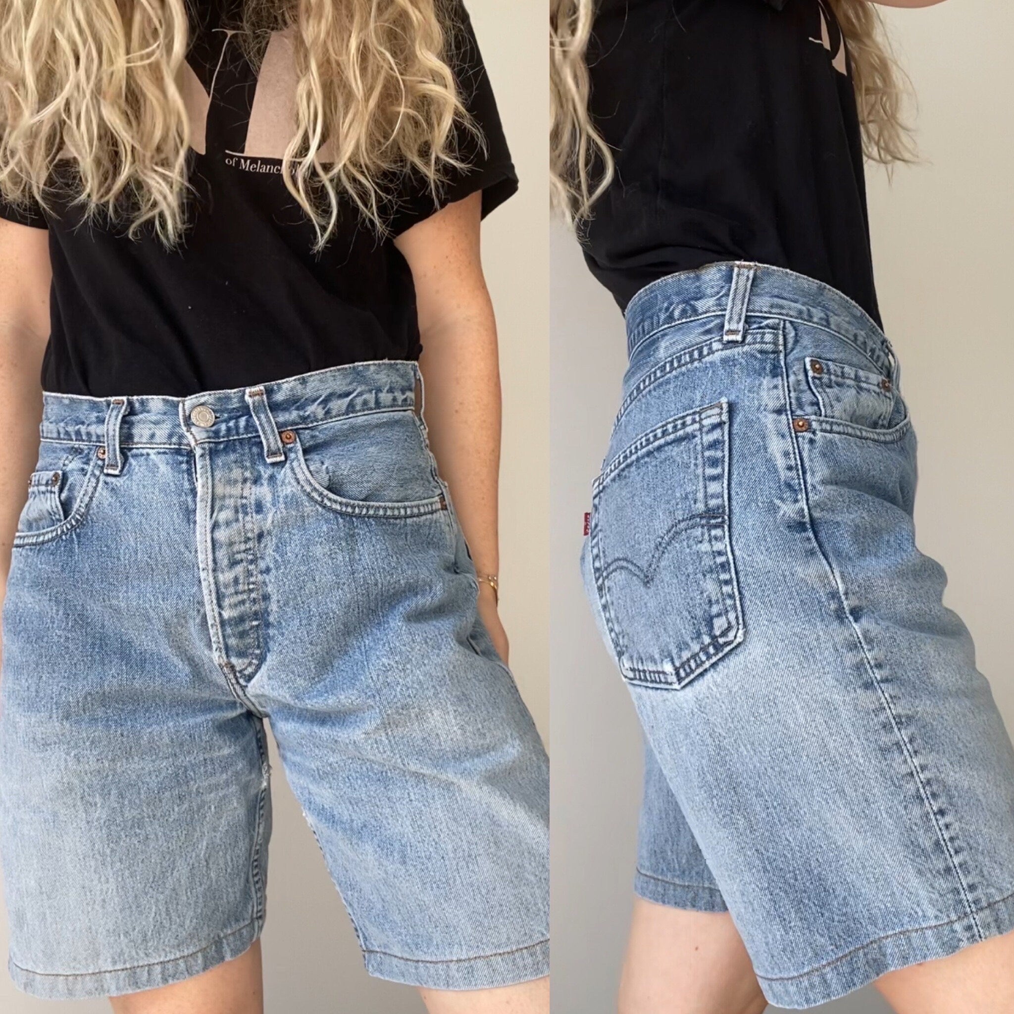 Vintage Levi’s button  shorts w29”
