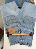 W25 L31 vintage Levis 501 24/25” measured waist medium light blue 501s 90s  USA nl