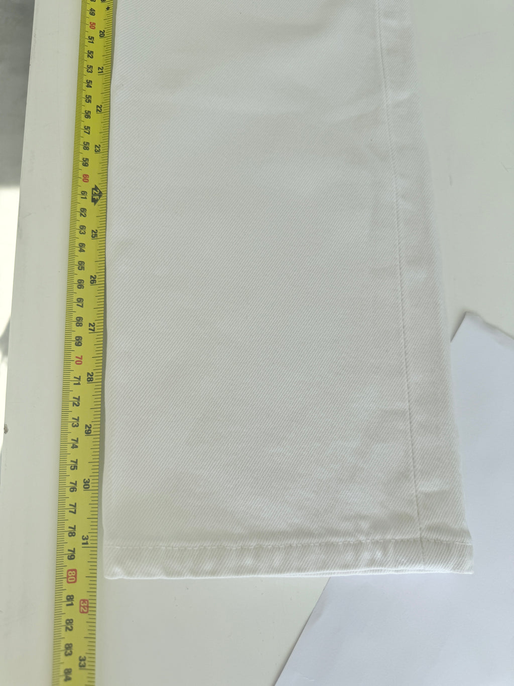 W27 L31 vintage Levis 501 26/27” measured waist white 501s 90s USA denim