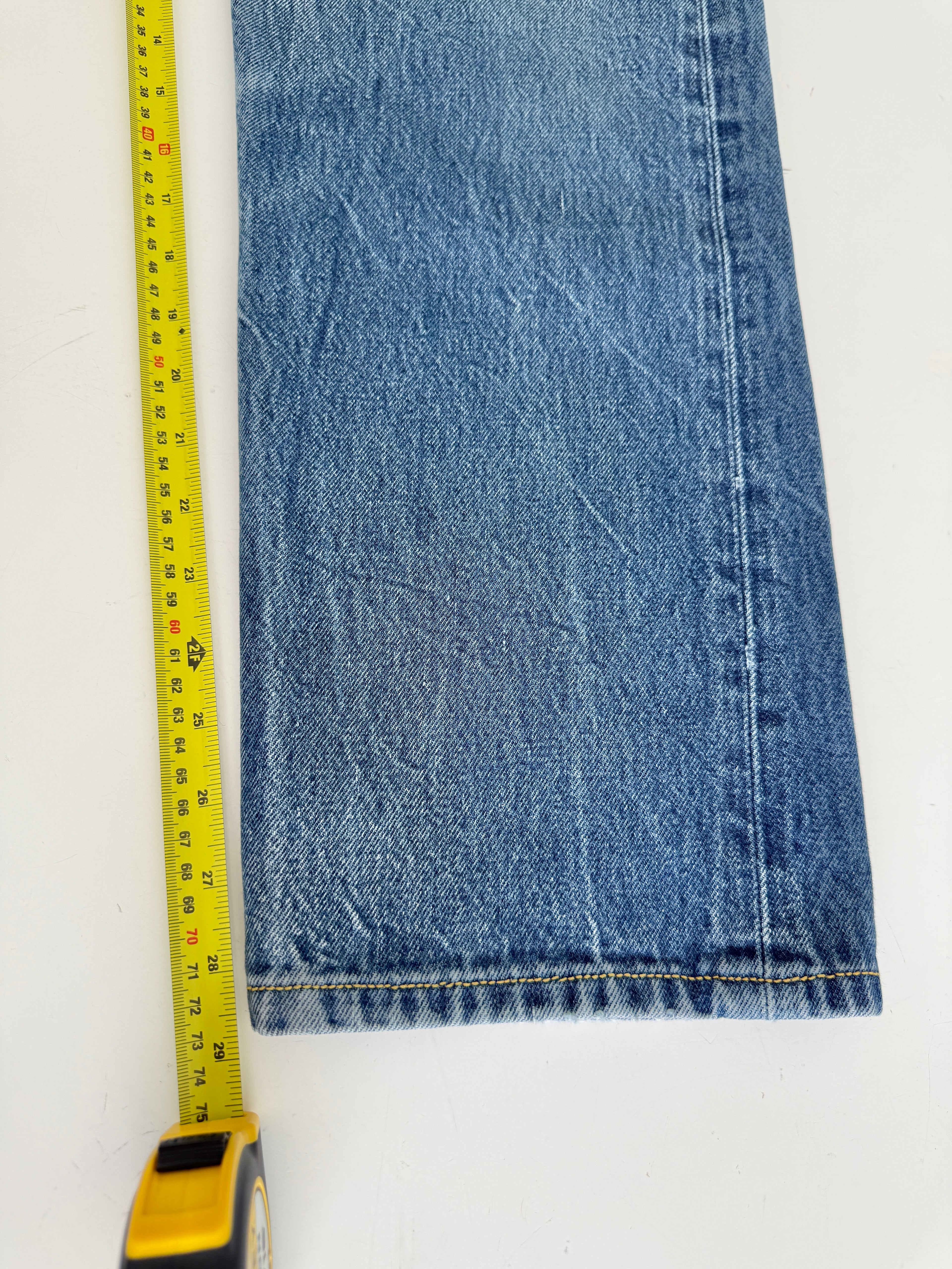 W31 L29 vintage Levis 501s 30/31” measured dark blue denim Levi’s 501s 90s