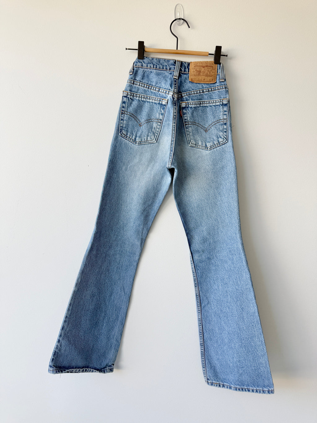 W21 L30 vintage Levis 517 21” measured waist medium blue Levi’s 517s USA 90s