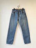 Levis 501 vintage w32 L32 medium blue wallet mark made in Poland 501s straight leg jeans 501 31”/32” waist