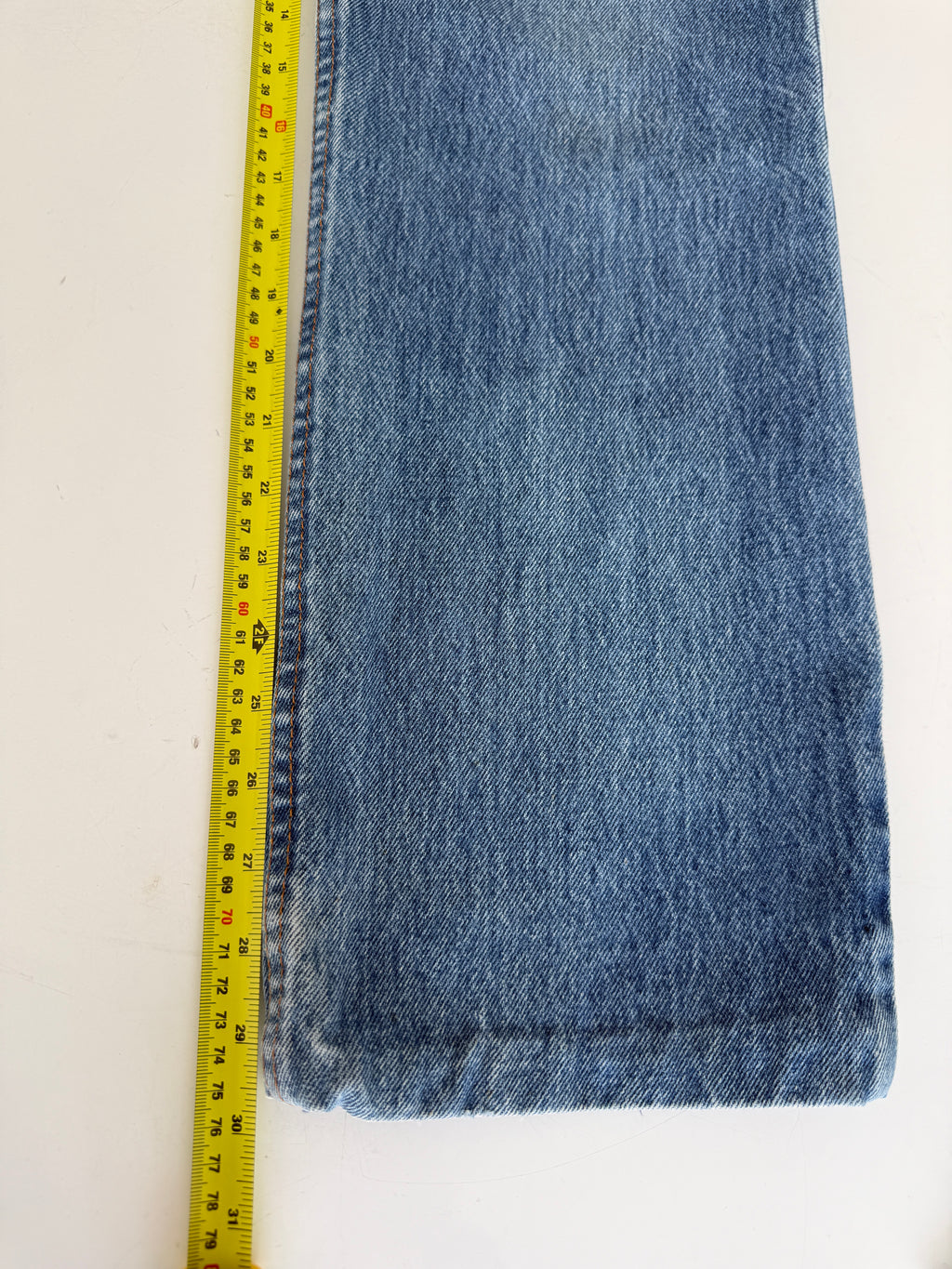 W30 L29 vintage Levis 603 30”measured medium blue 80s 603s