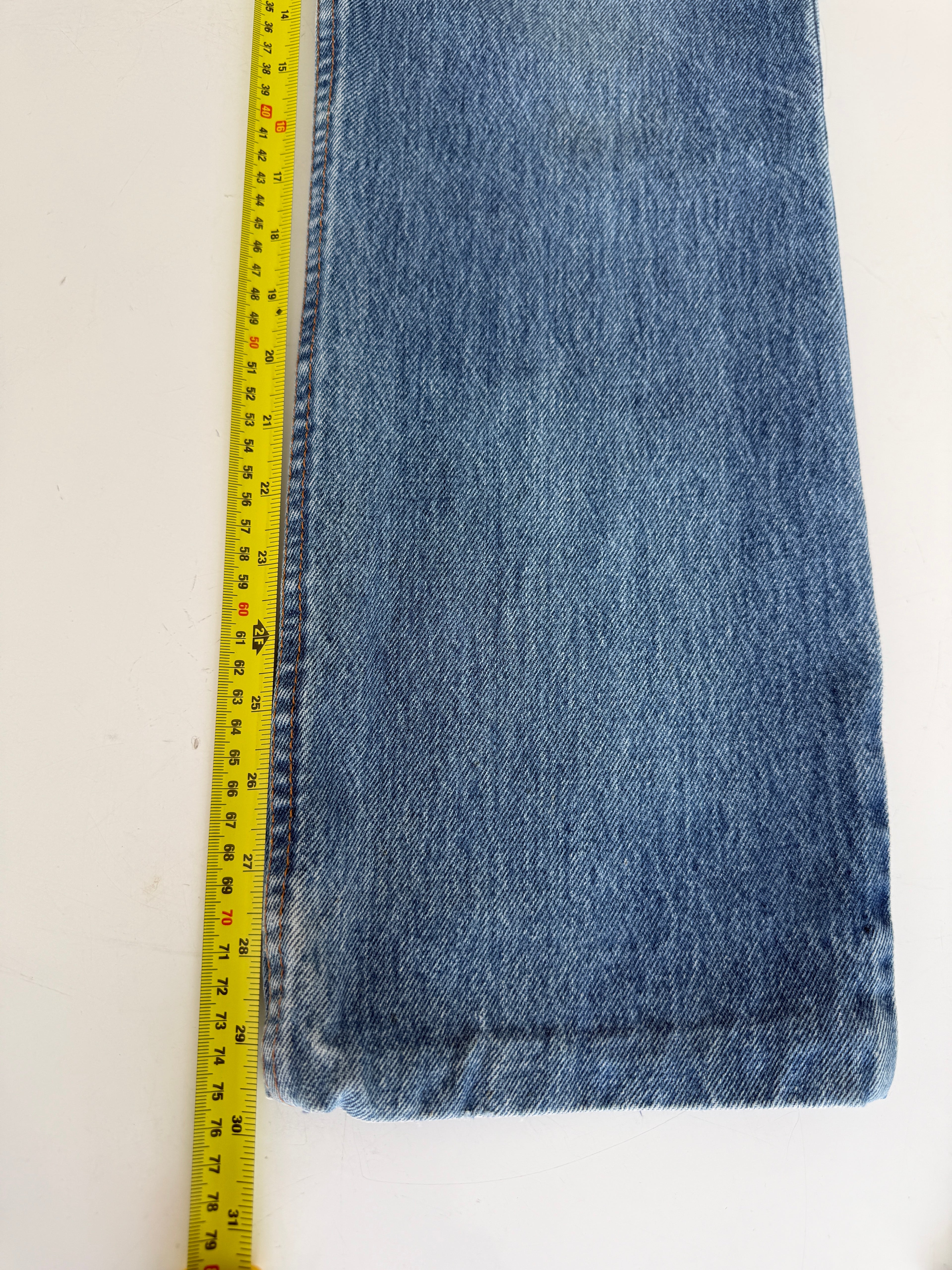 W30 L29 vintage Levis 603 30”measured medium blue 80s 603s