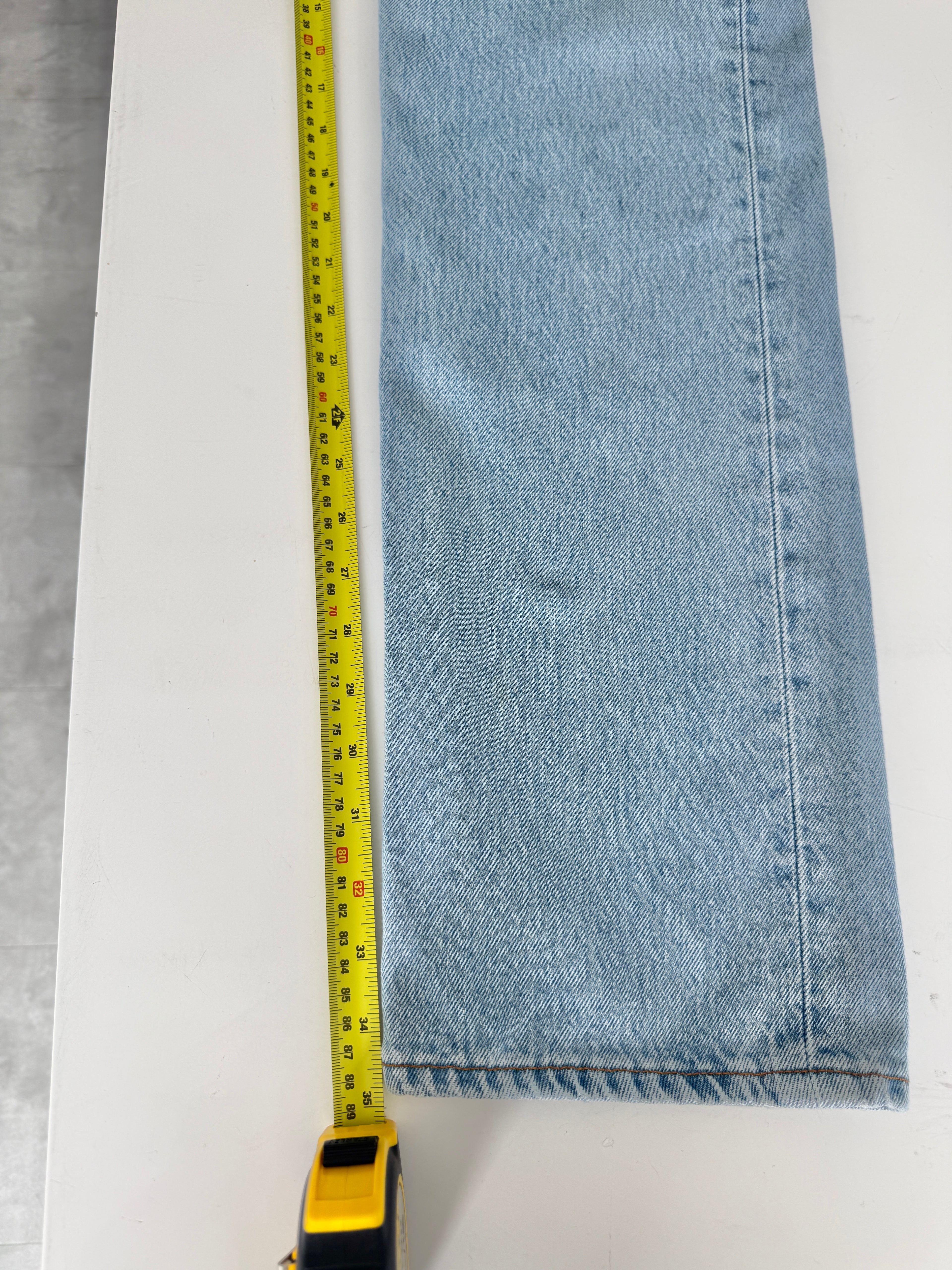 W29 L33 vintage Levis 501 29” measured light blue faded 90s denim Levi’s 501s