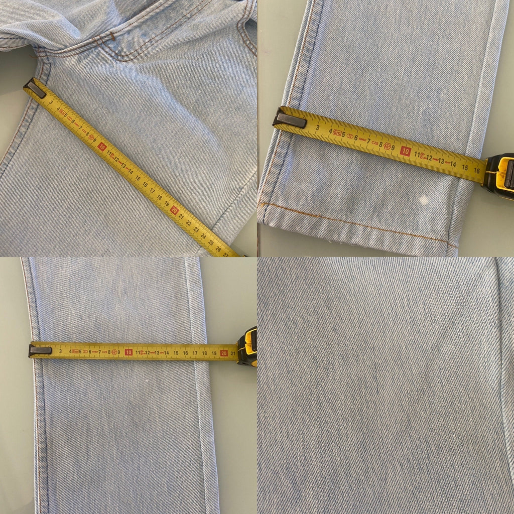 w26 L28  Vintage Levi’s 501 jeans made in USA  light blue faded vintage 501 jeans