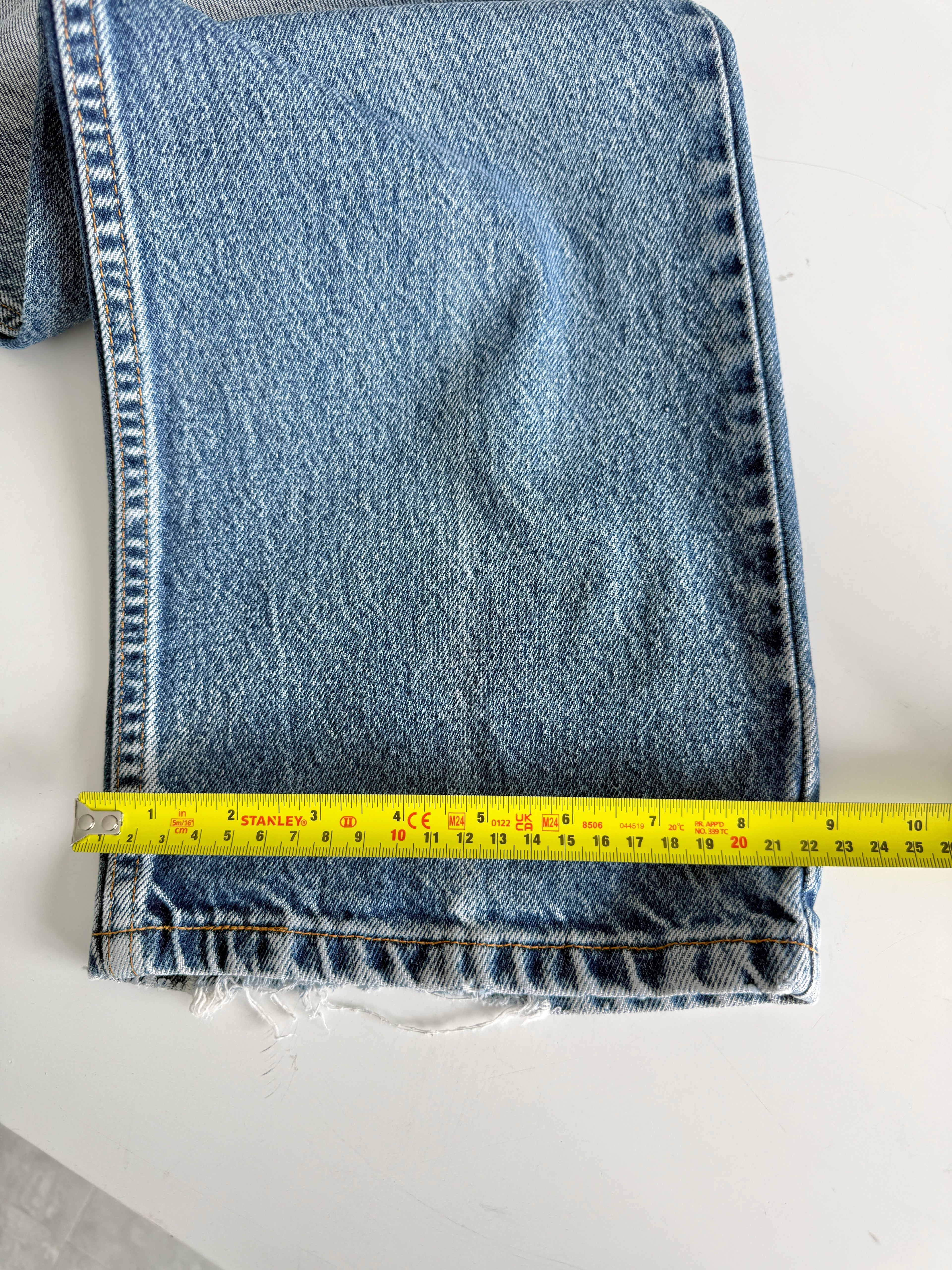 W30 L30 vintage Levis 517 30” measured waist dark faded blue 517s amazing Wallet mark