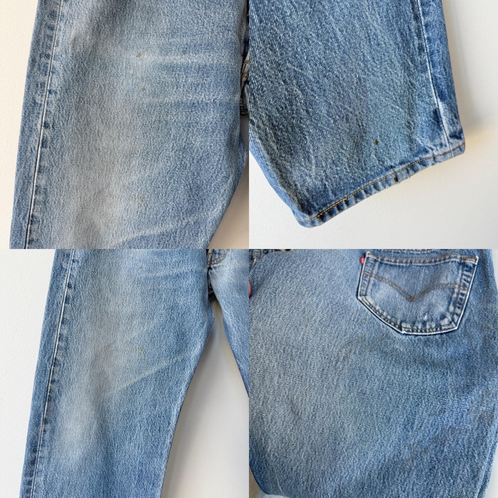 W36 L27 Levis 501 vintage 35-36” measured waist made in Y2K